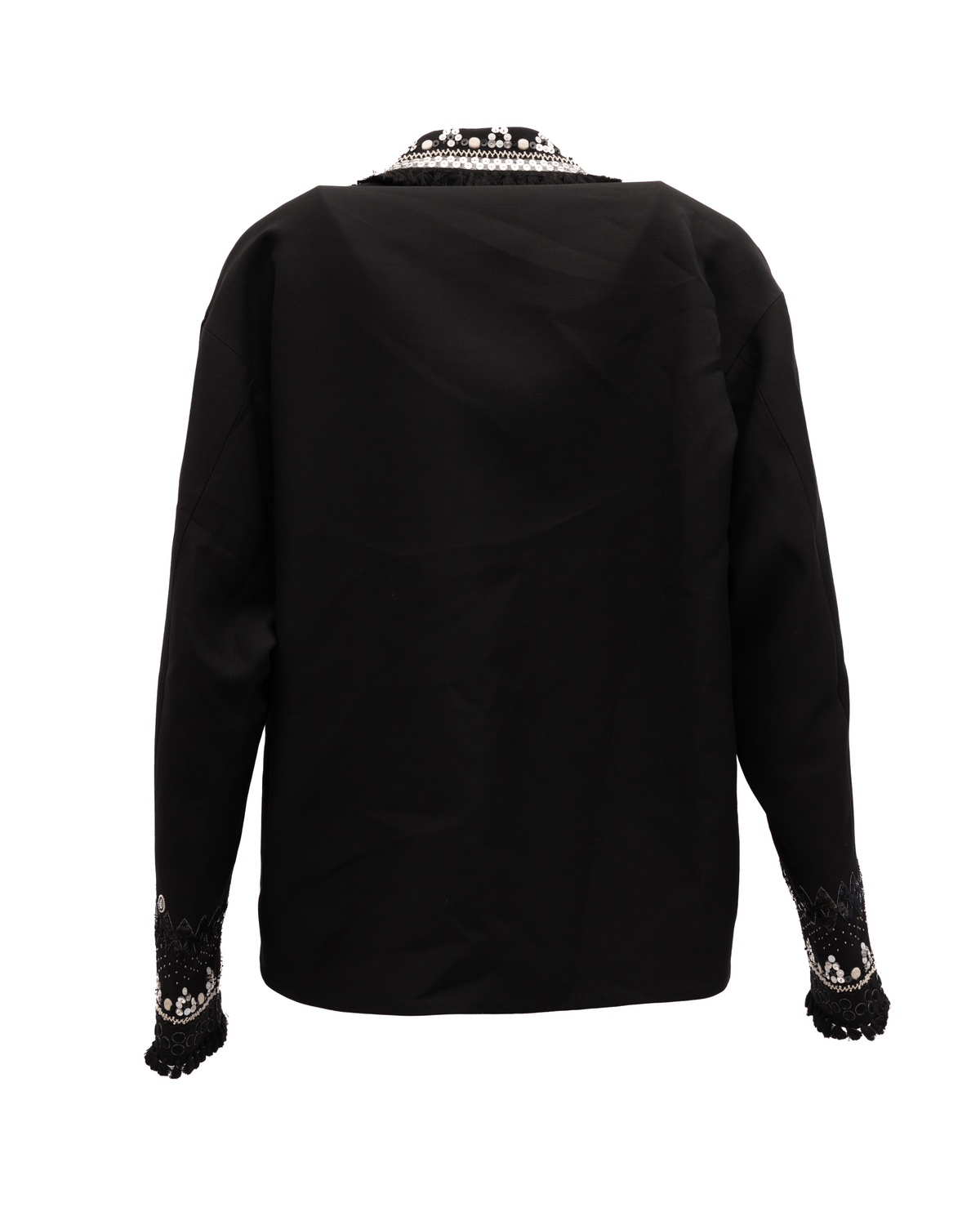 Valentino Garavani Black Embellished Women's Jacket