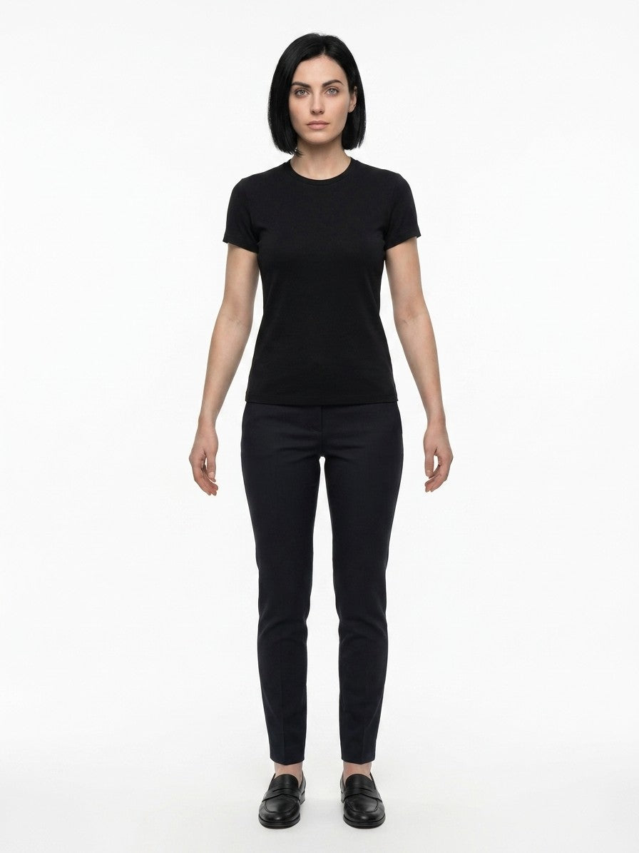 Dolce & Gabbana Black Cotton Women's T-Shirt