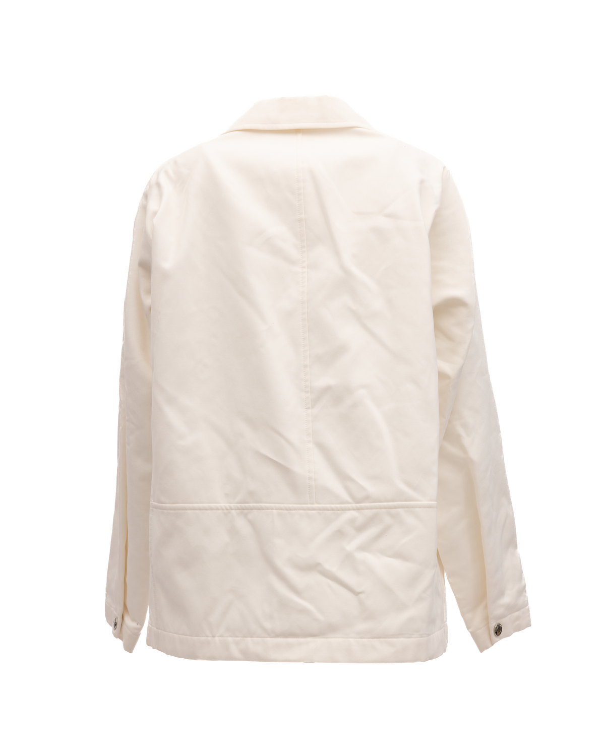 Valentino Garavani Ivory Oversized Shirt Women's Jacket