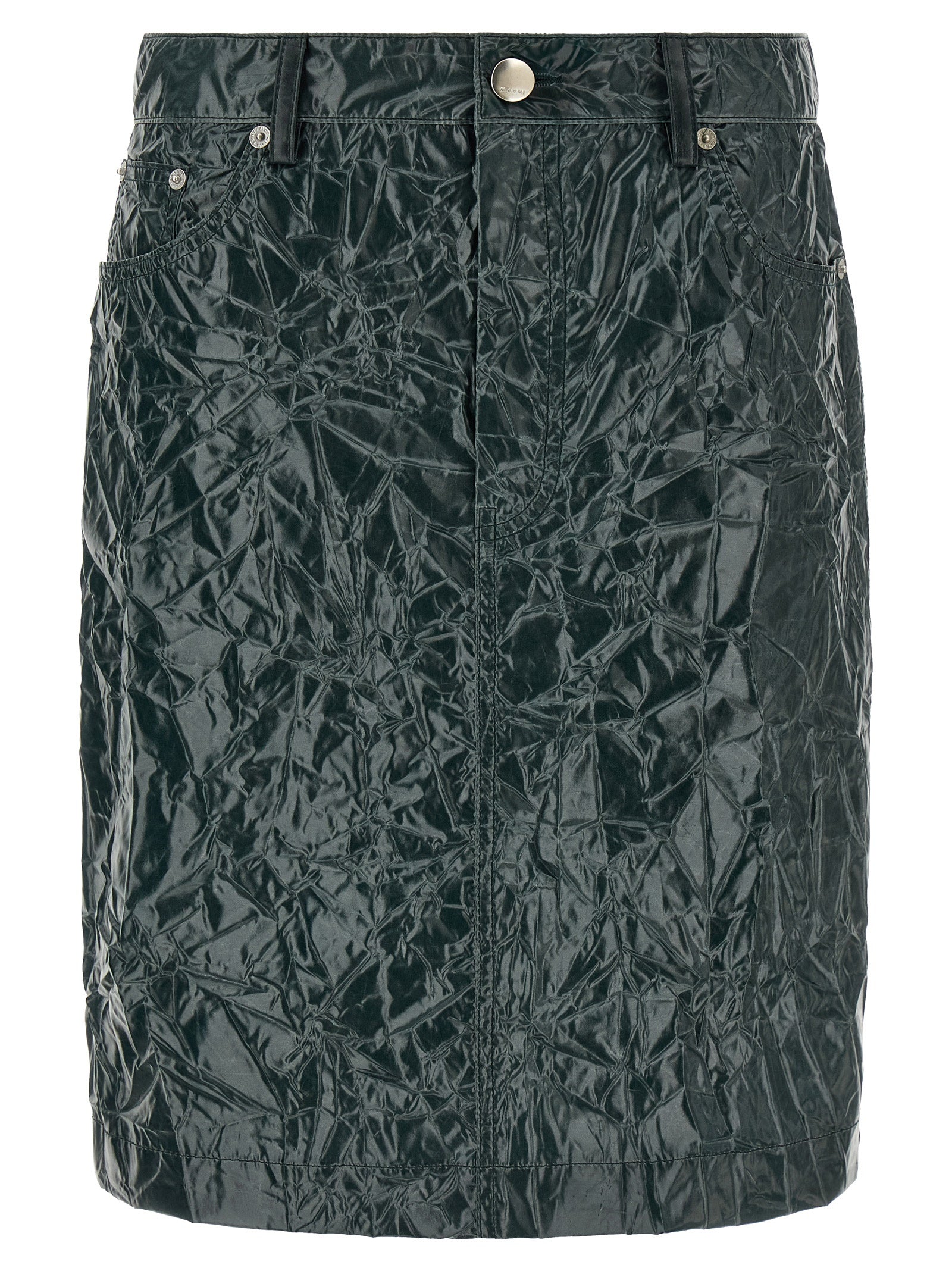Marni Bicolor Polyester Midi Women's Skirt