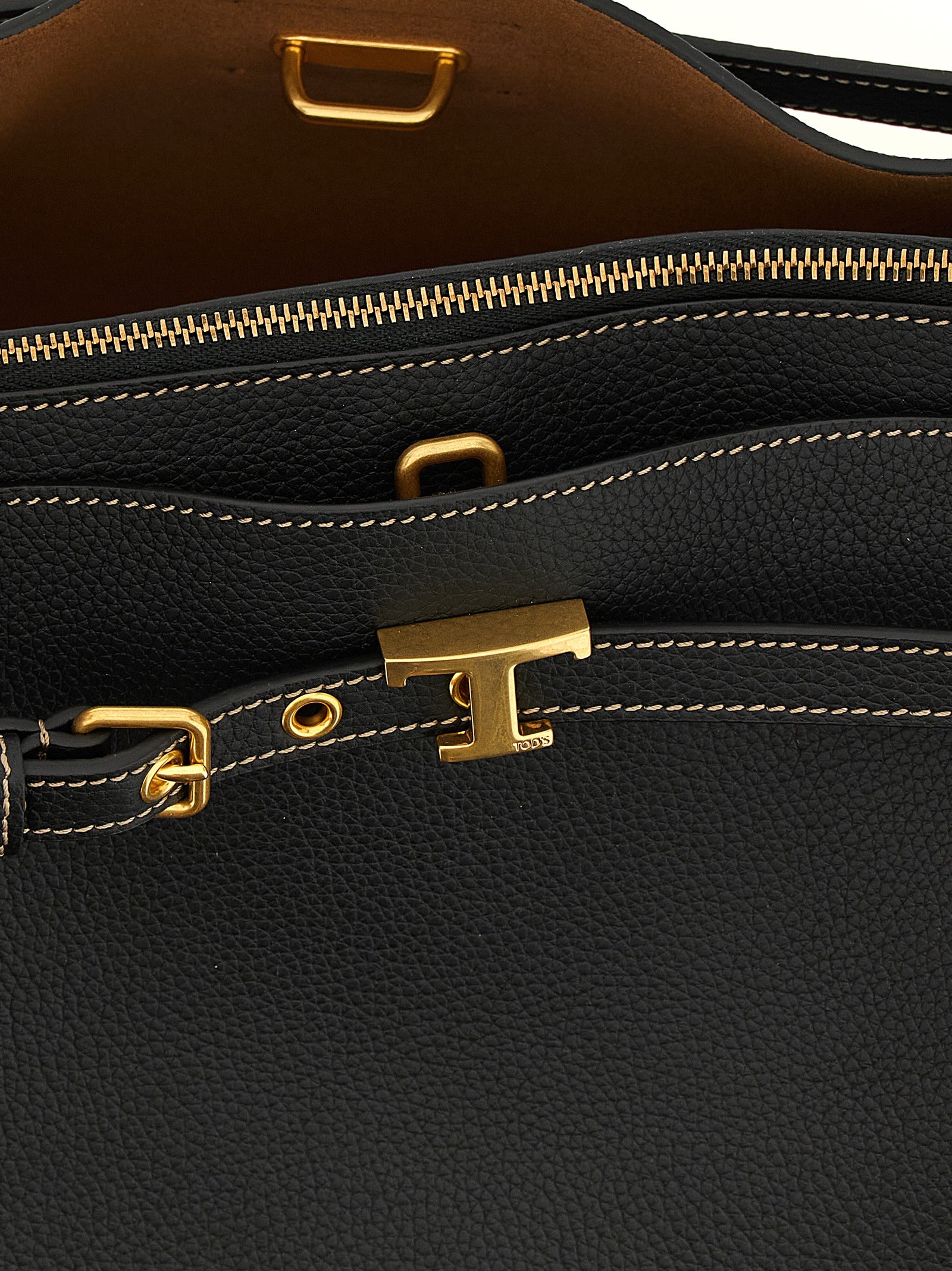 Tod's Black Calfskin Women's Handbag