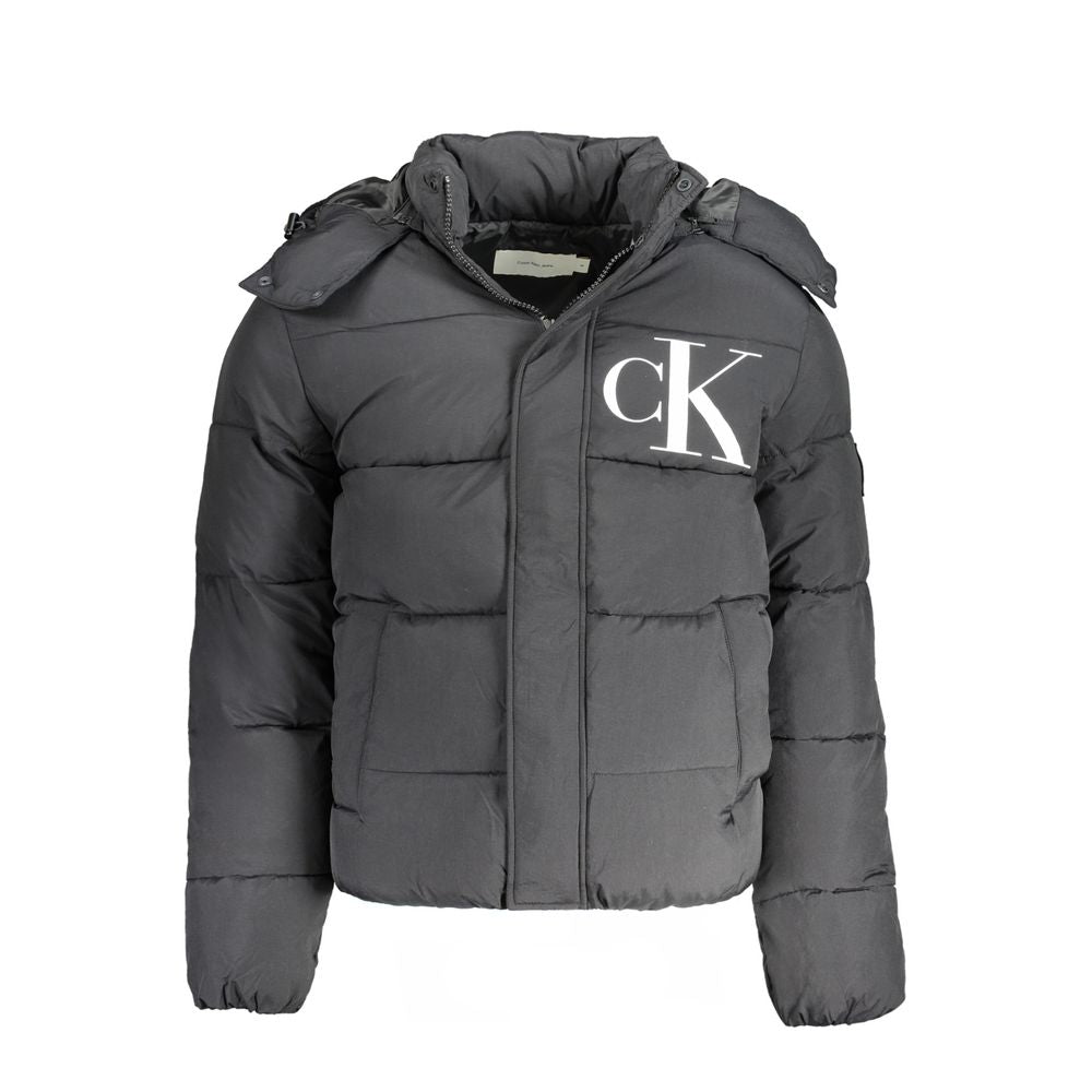 Calvin Klein Black Nylon Men's Men's Jacket