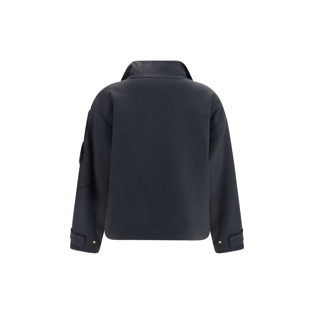 Giorgio Armani Gray Cashmere Women's Coat