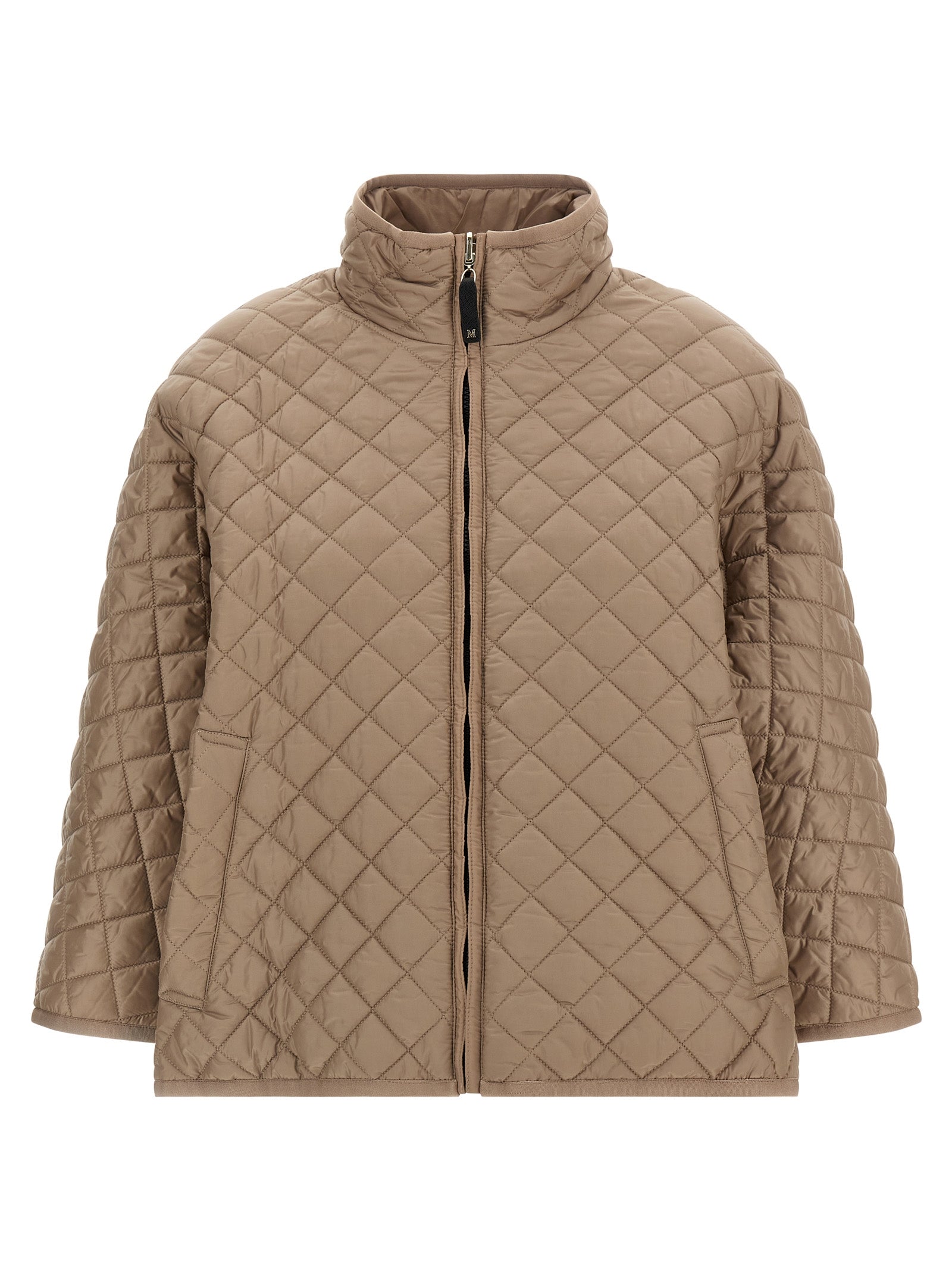 Max Mara Beige Polyester Women's Coat