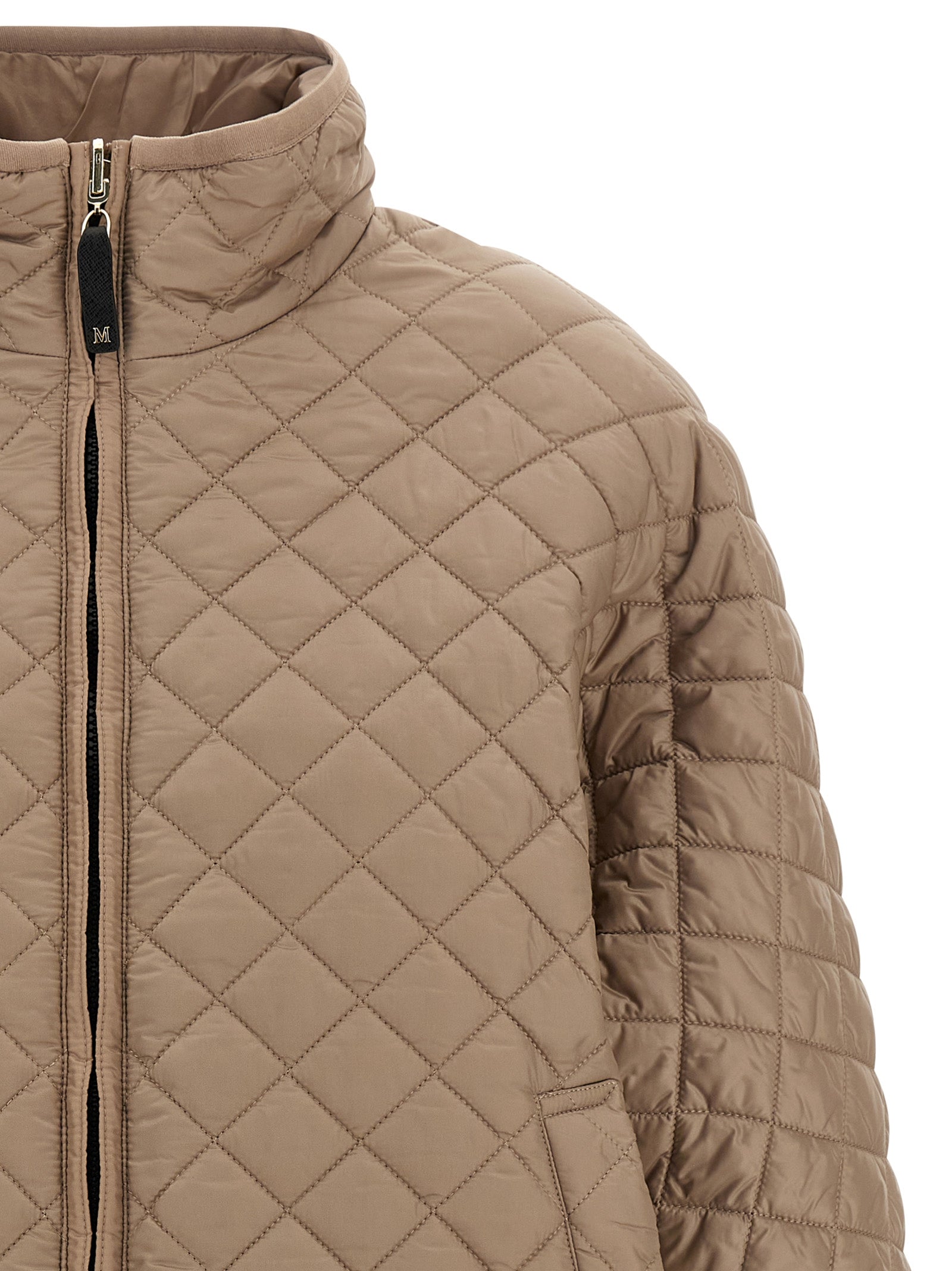 Max Mara Beige Polyester Women's Coat
