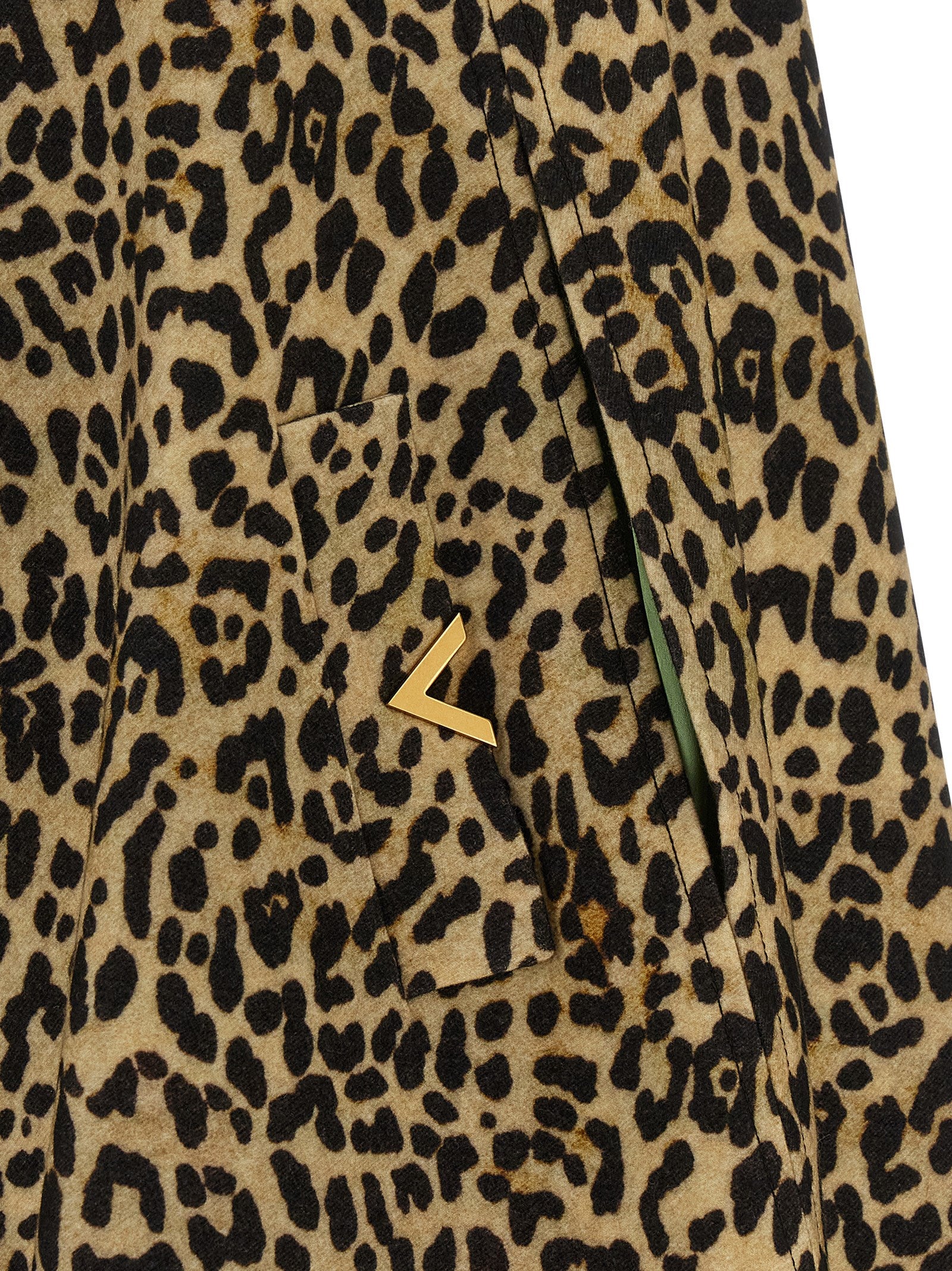 Valentino Garavani Brown Wool Women's Coat
