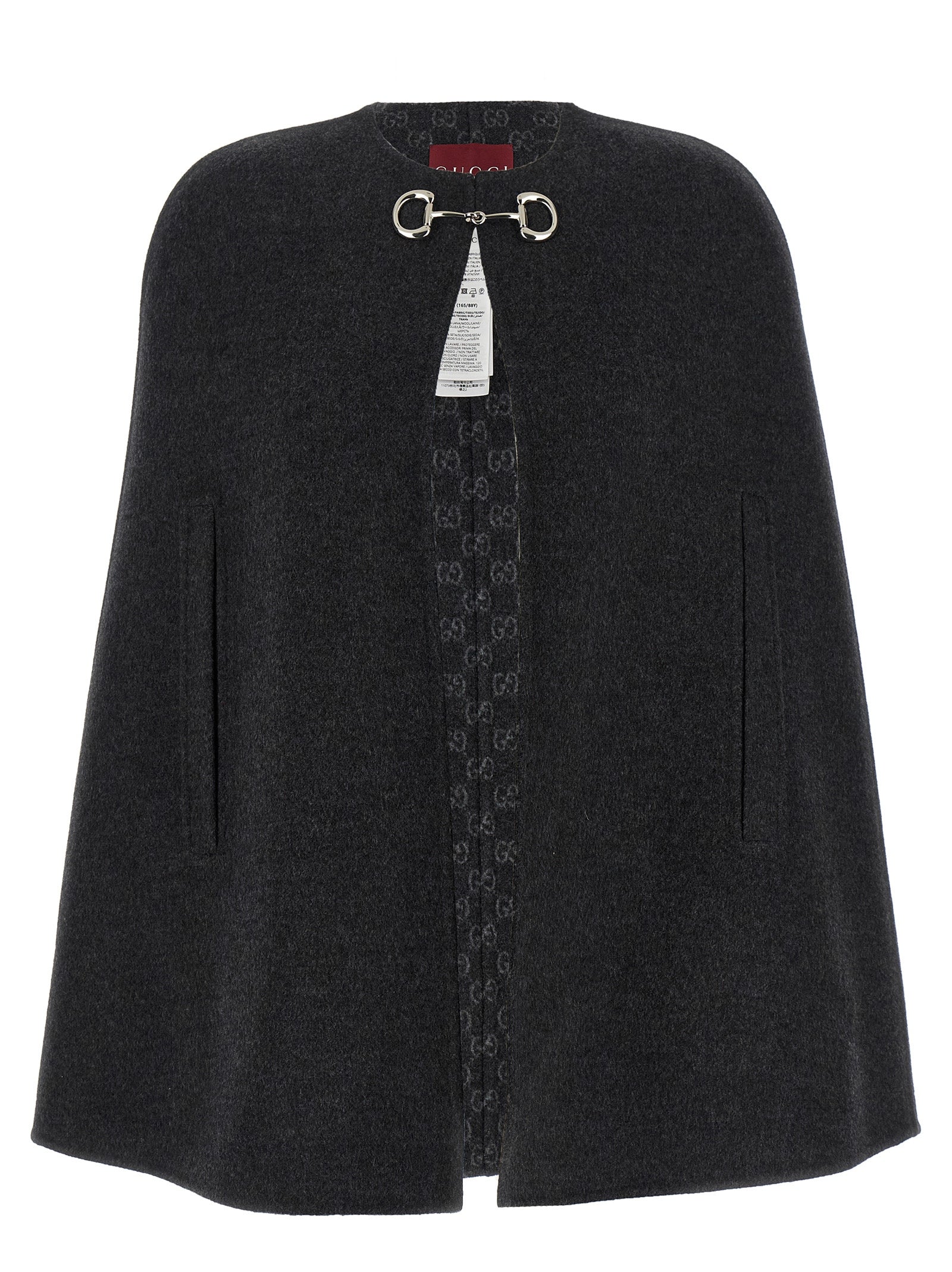 Gucci Gray Wool Women's Coat