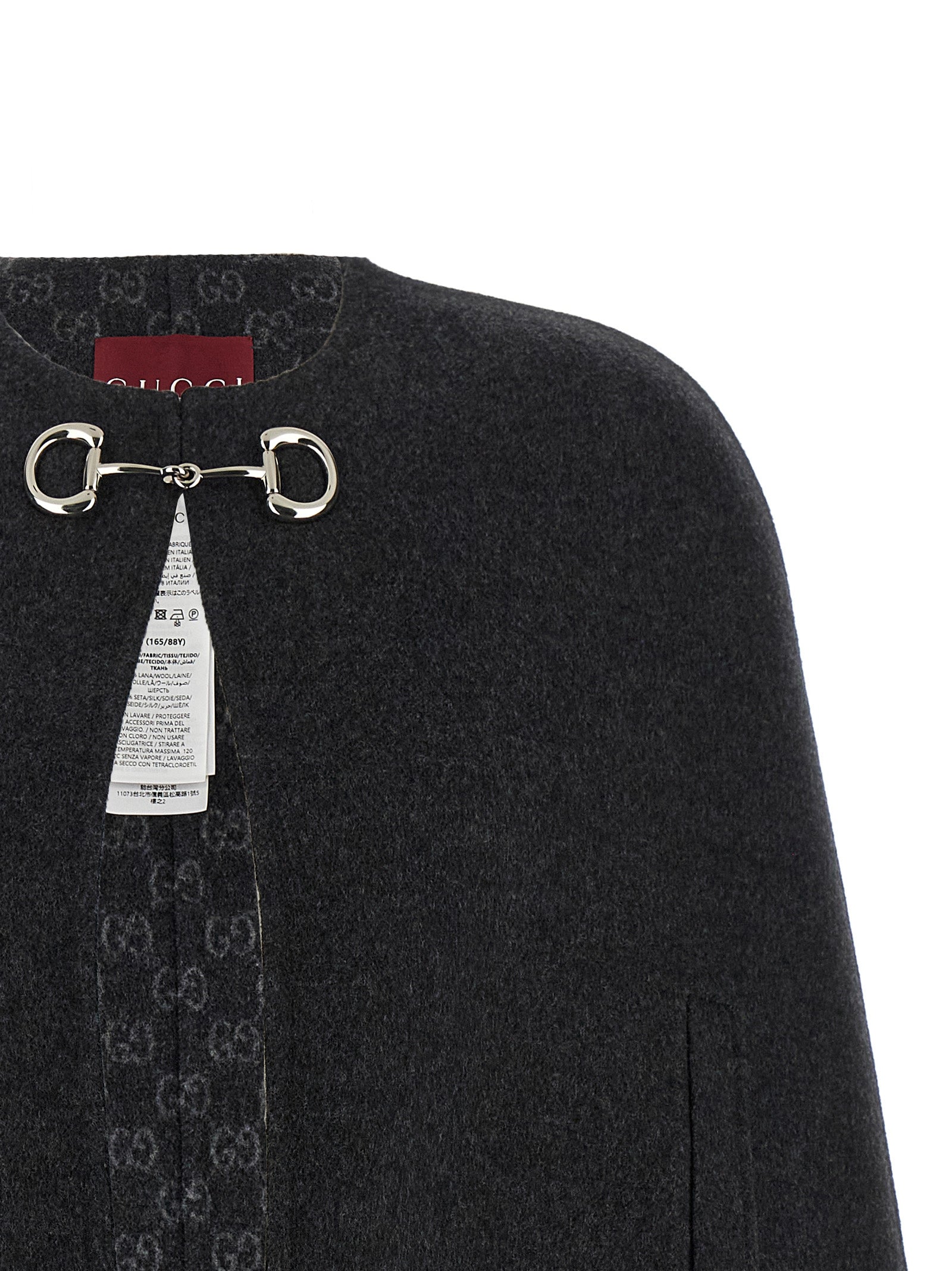 Gucci Gray Wool Women's Coat
