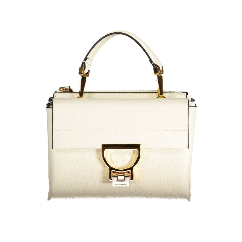 Coccinelle White Leather Women's Women's Bag