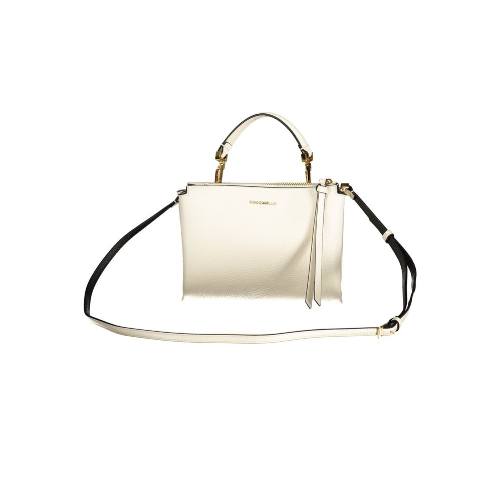 Coccinelle White Leather Women's Women's Bag