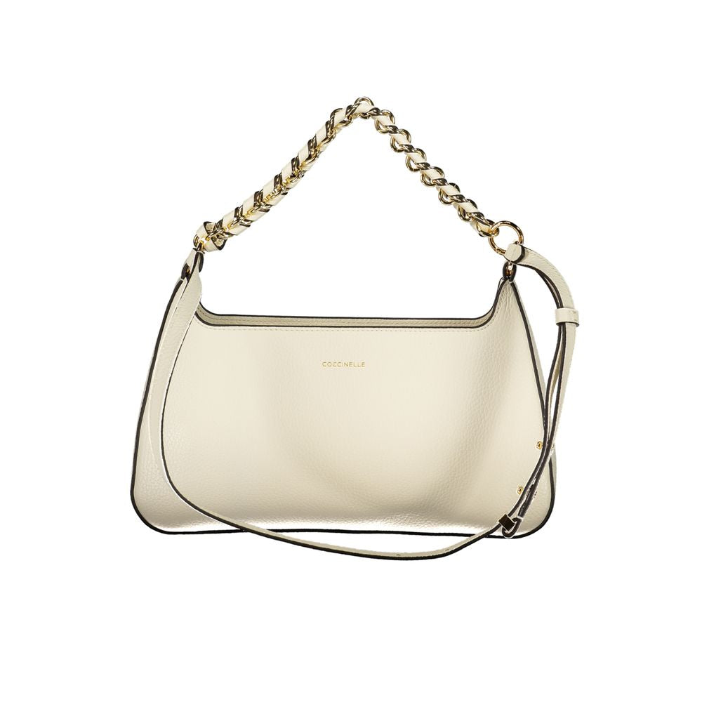 Coccinelle Bianco Leather Women's Women's Bag