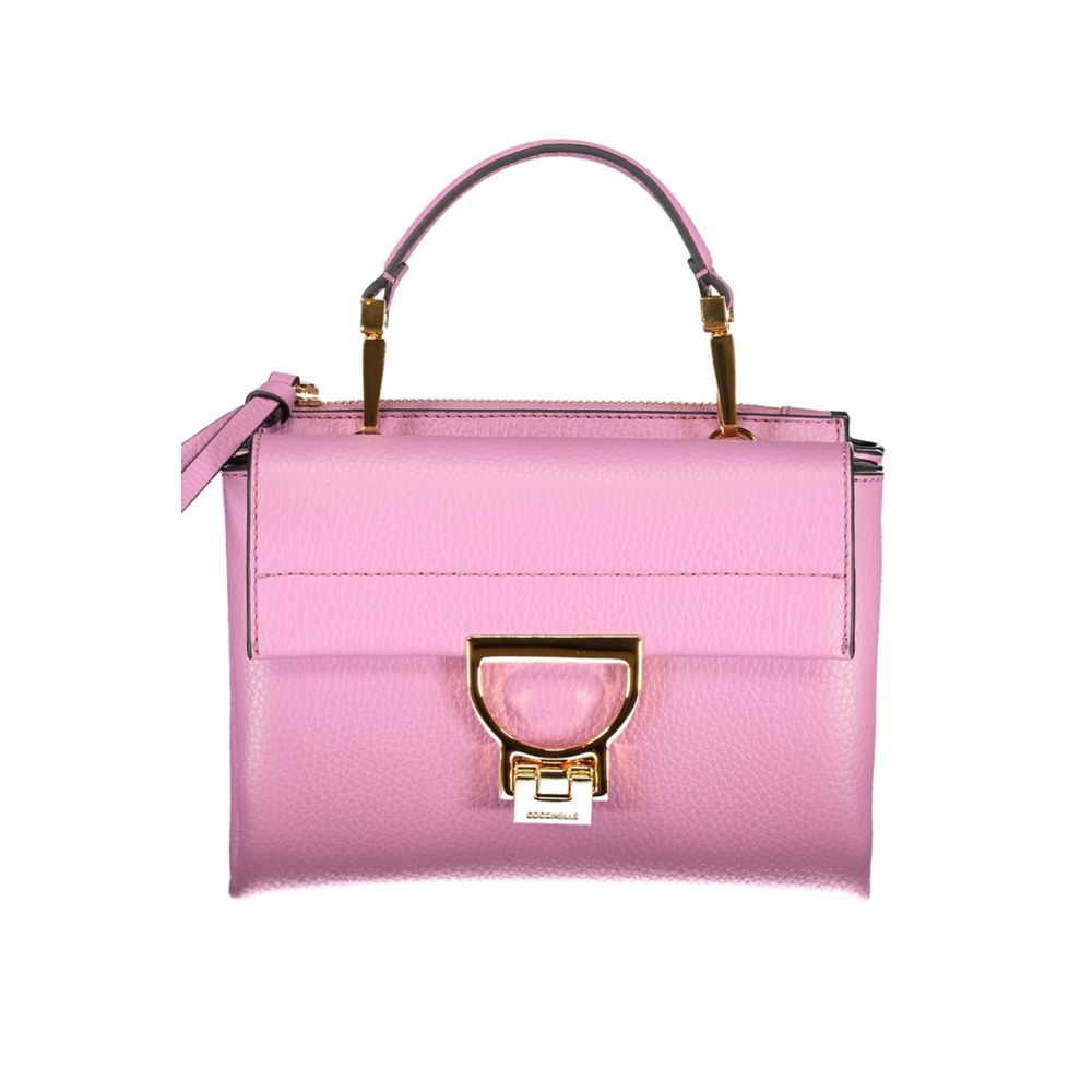 Coccinelle Violet Leather Women's Women's Bag