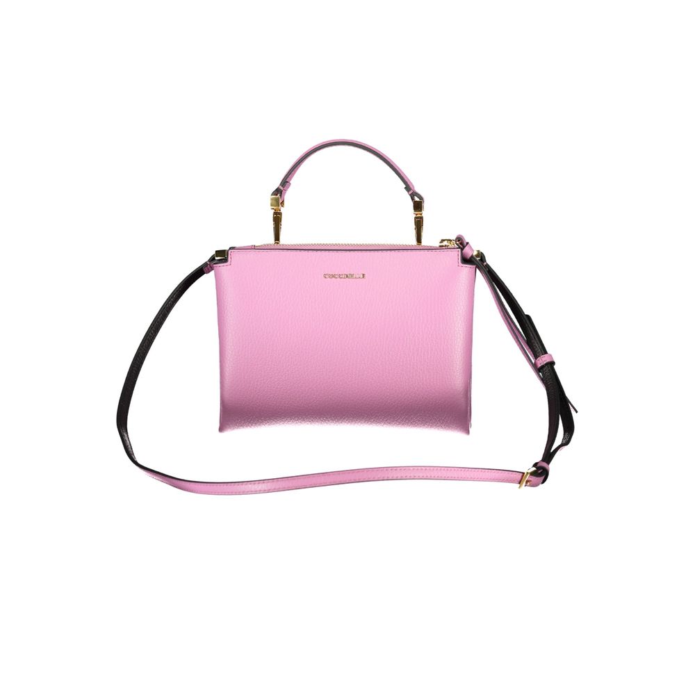 Coccinelle Violet Leather Women's Women's Bag