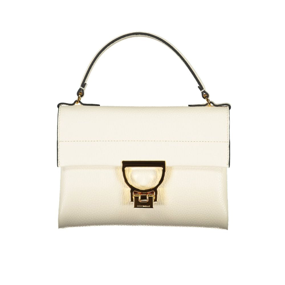 Coccinelle Bianco Leather Women's Women's Bag