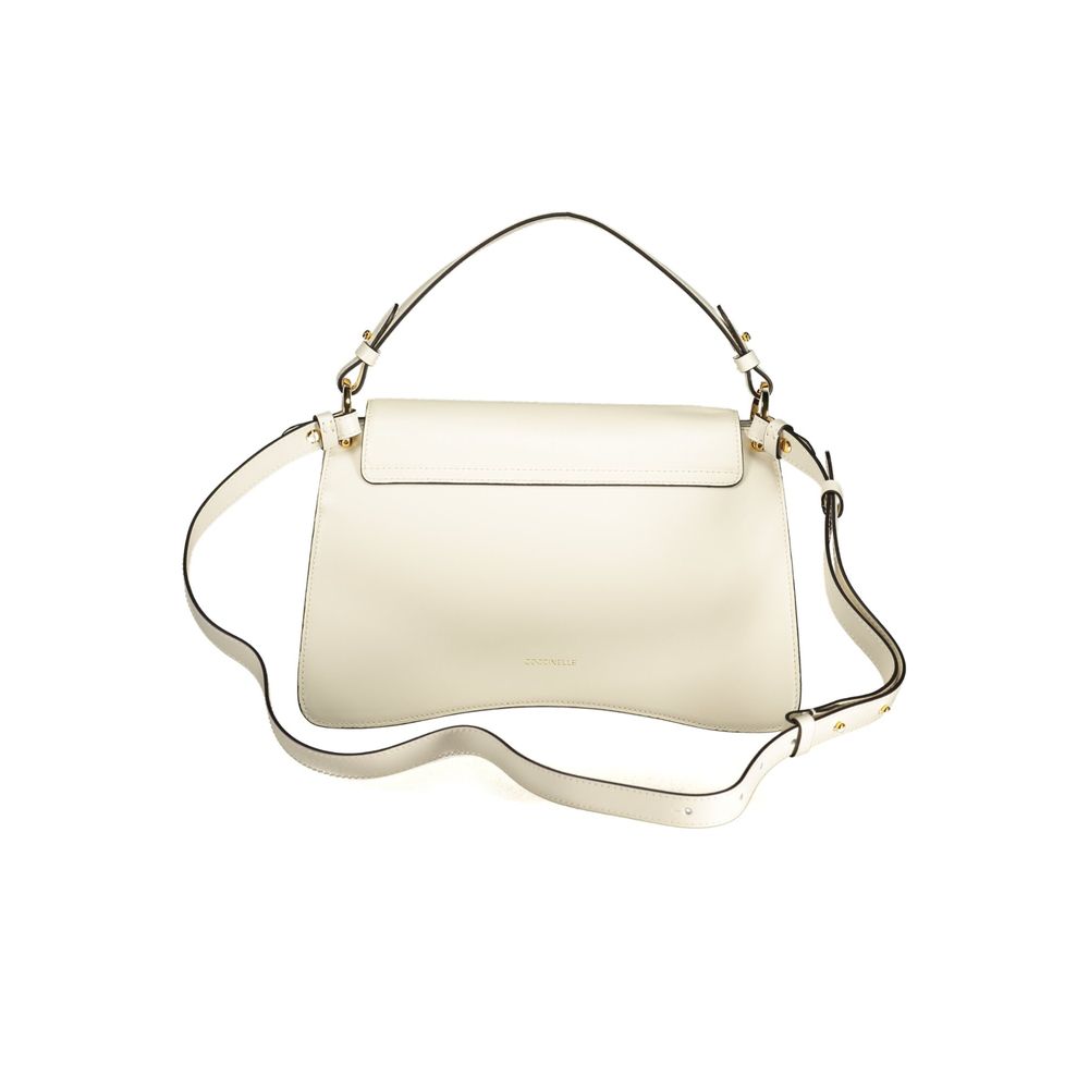 Coccinelle White Leather Women's Women's Bag