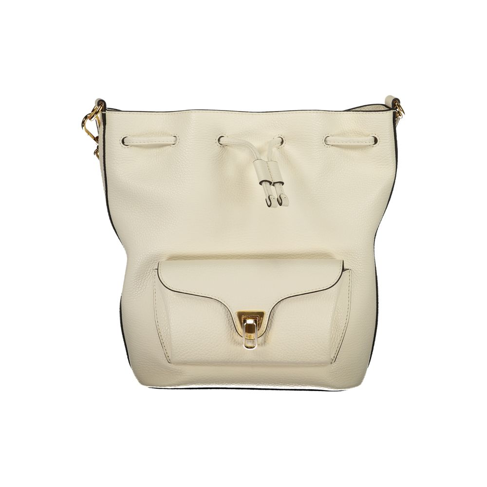 Coccinelle White Leather Women's Handbag