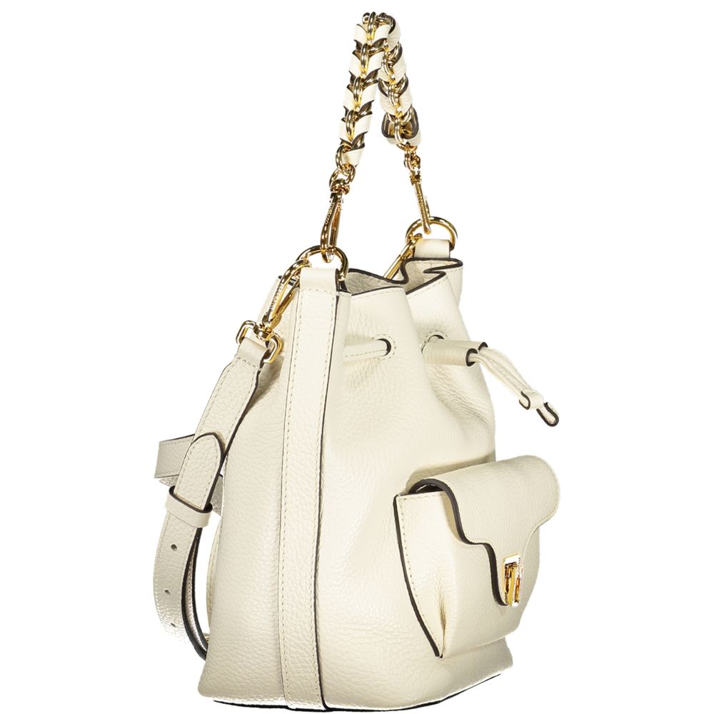 Coccinelle White Leather Women's Handbag
