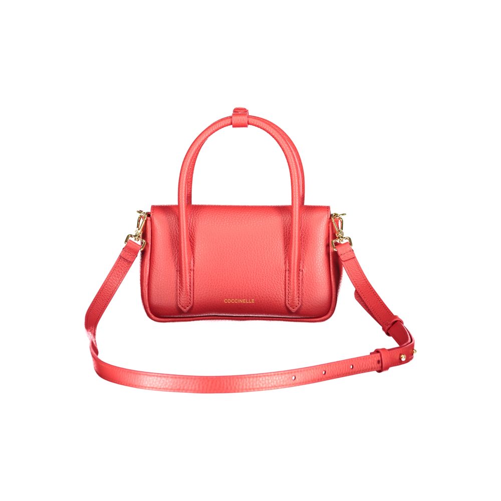 Coccinelle Red Leather Women's Women's Bag
