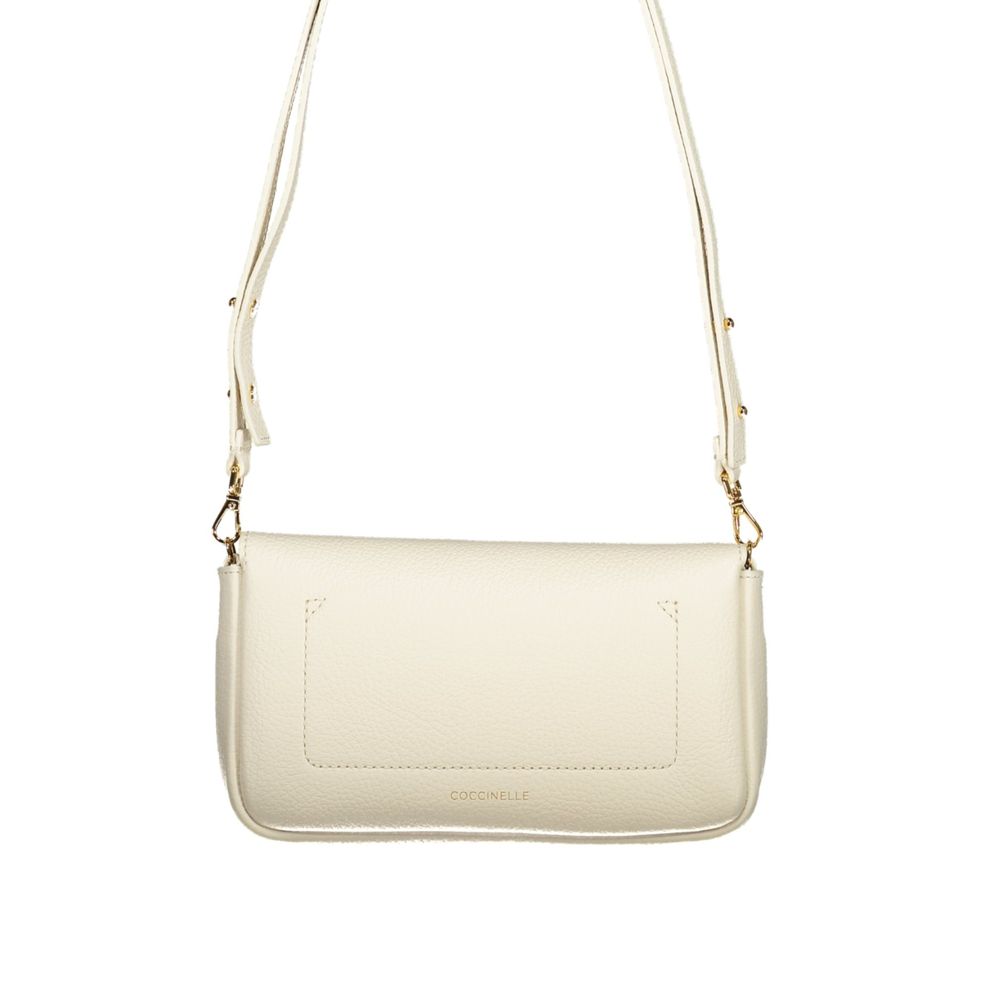 Coccinelle Bianco Leather Women's Women's Bag