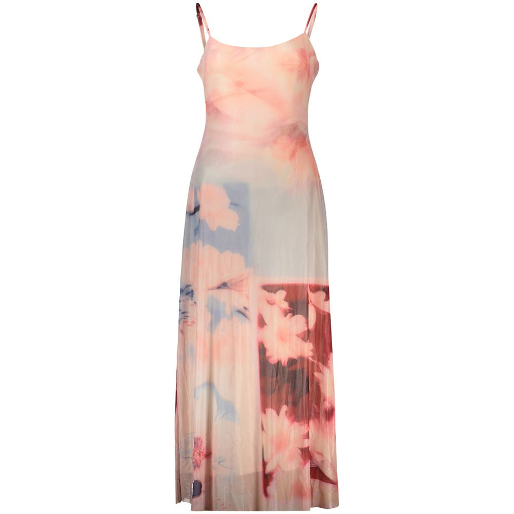 Desigual Pink Viscose Women's Women's Dress