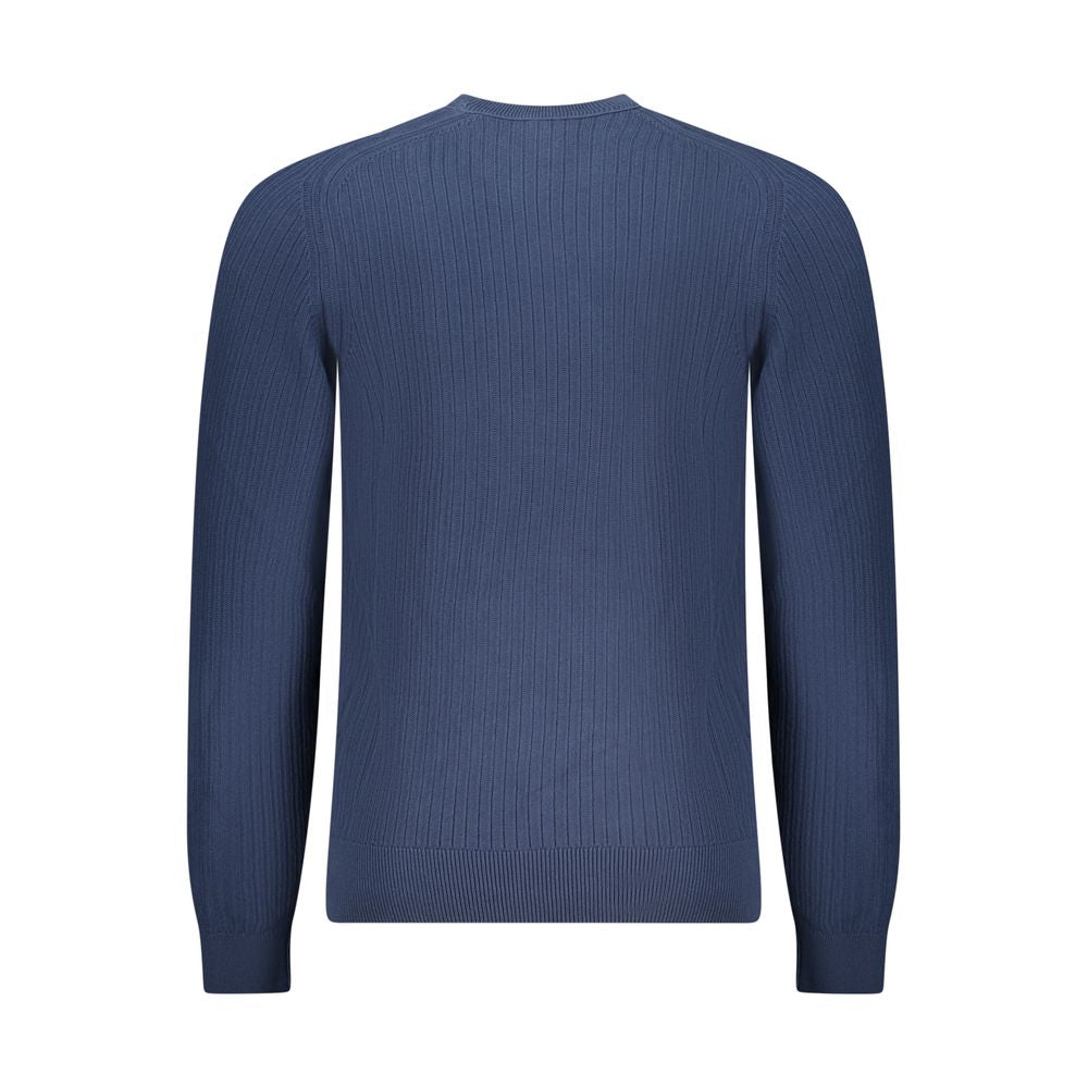 Hugo Boss Blue Cotton Men's Sweatshirt