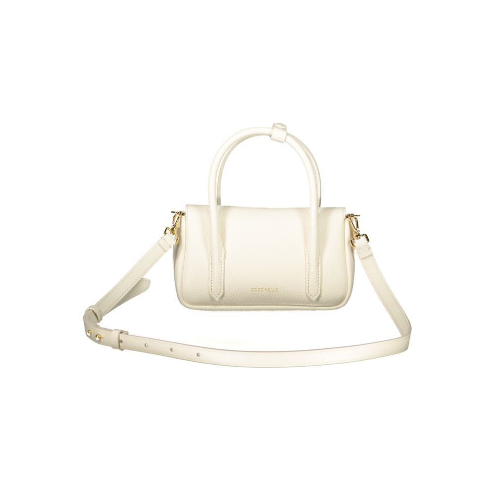 Coccinelle White Leather Women's Handbag