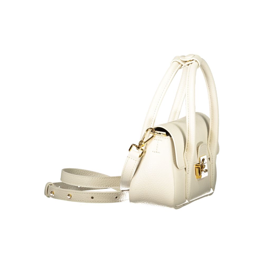 Coccinelle White Leather Women's Handbag