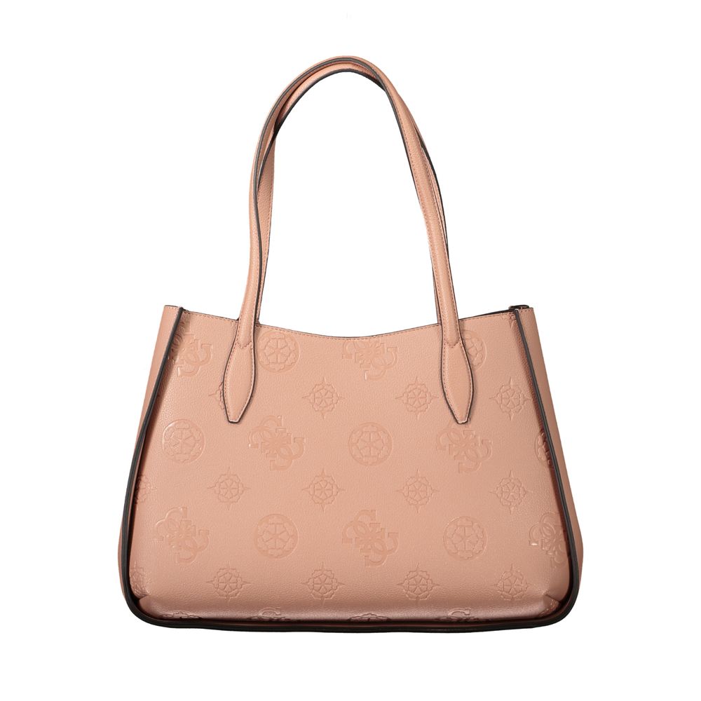 Guess Jeans Pink Polyethylene Women's Handbag