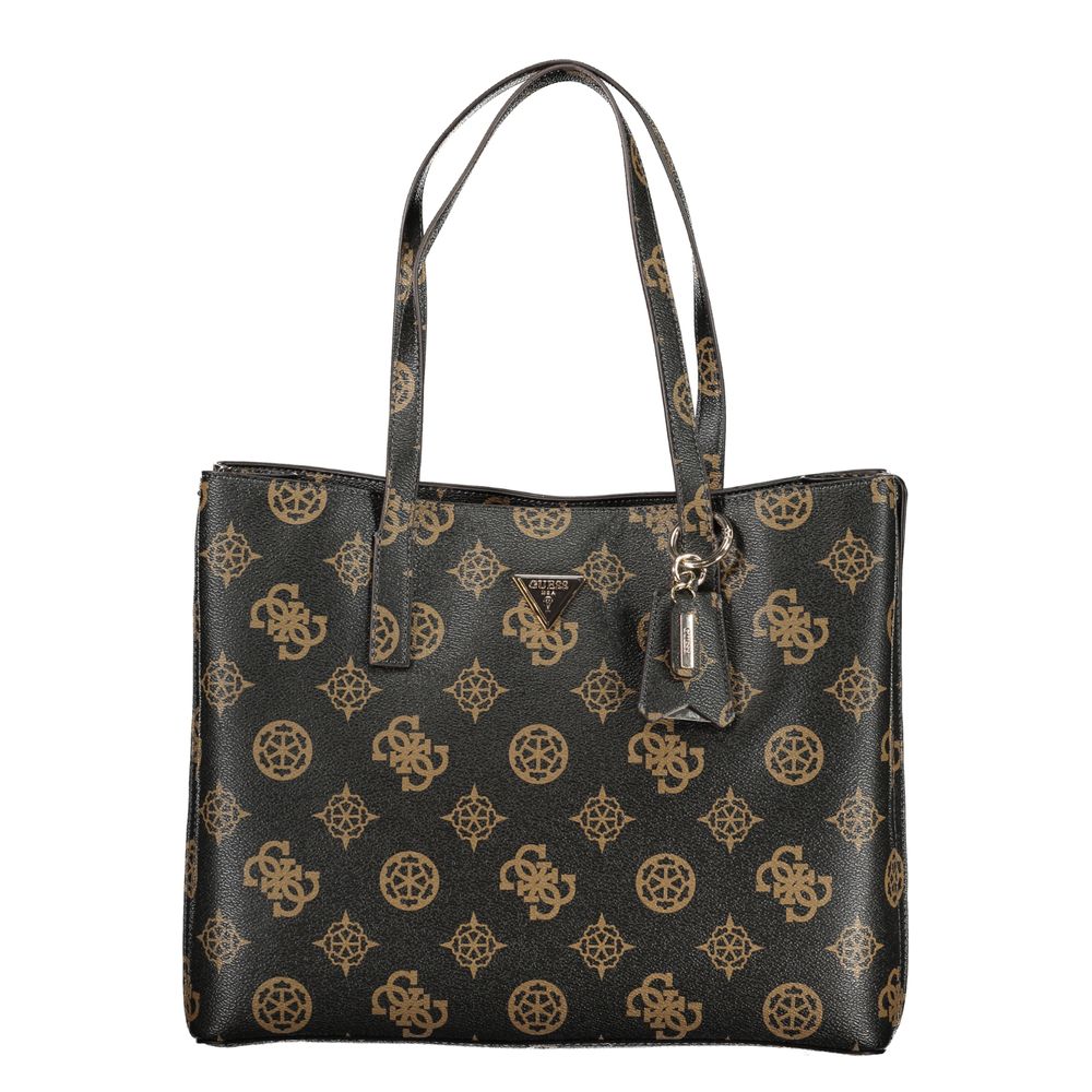 Guess Jeans Brown Polyethylene Women's Handbag
