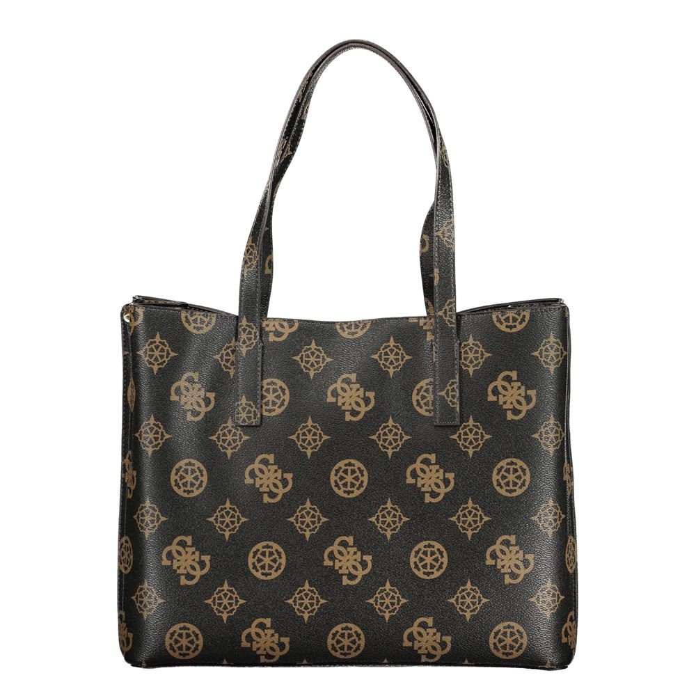 Guess Jeans Brown Polyethylene Women's Handbag