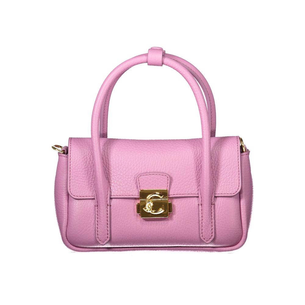 Coccinelle Purple Leather Women's Handbag