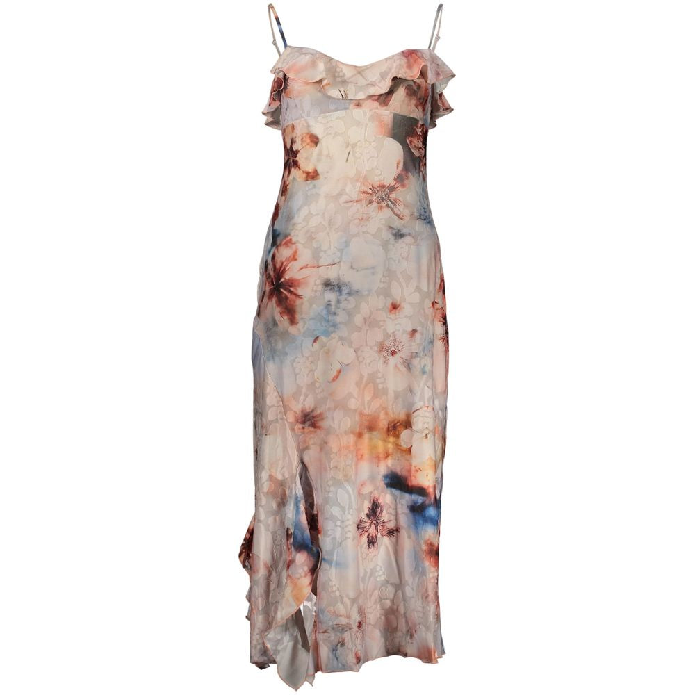 Desigual Pink Polyester Casual Women's Dress