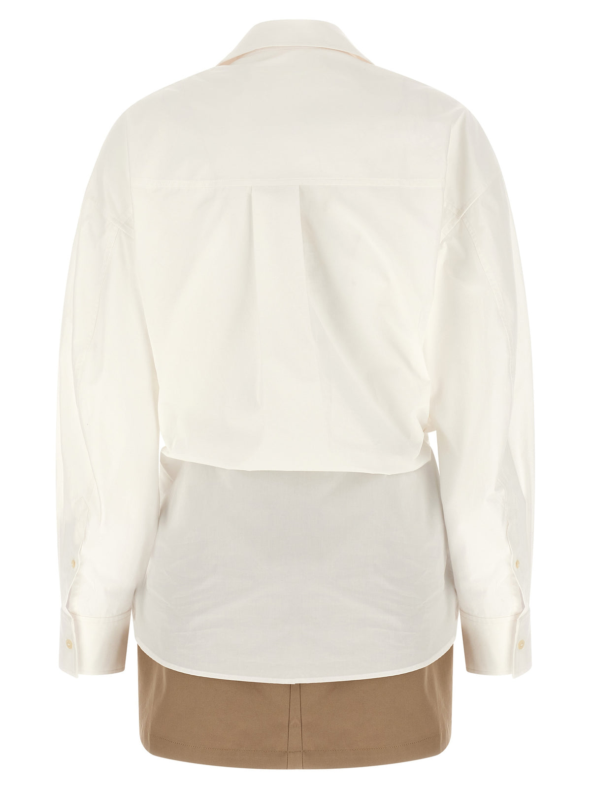 Alexander Wang White Cotton Short Women's Dress