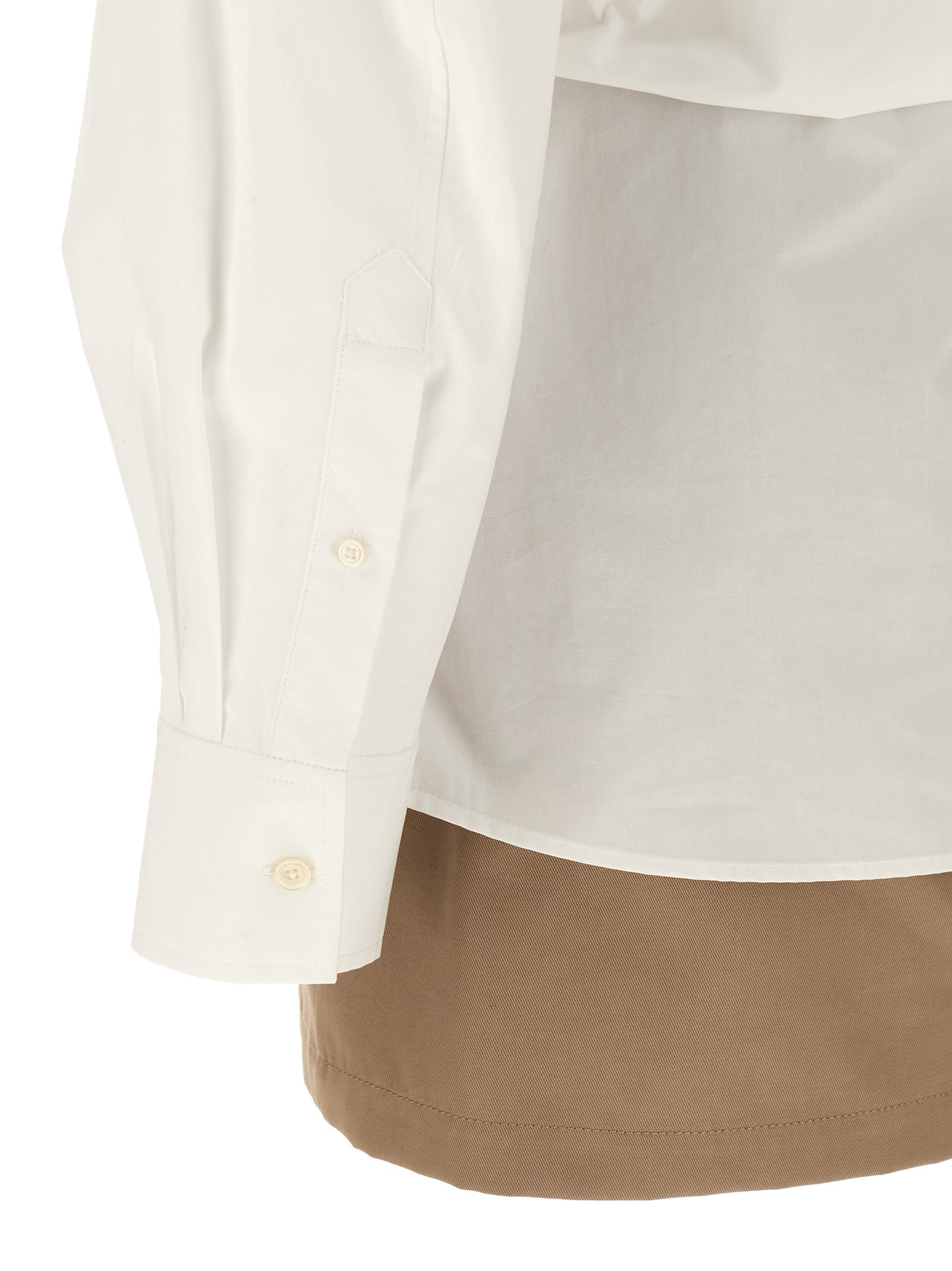 Alexander Wang White Cotton Short Women's Dress