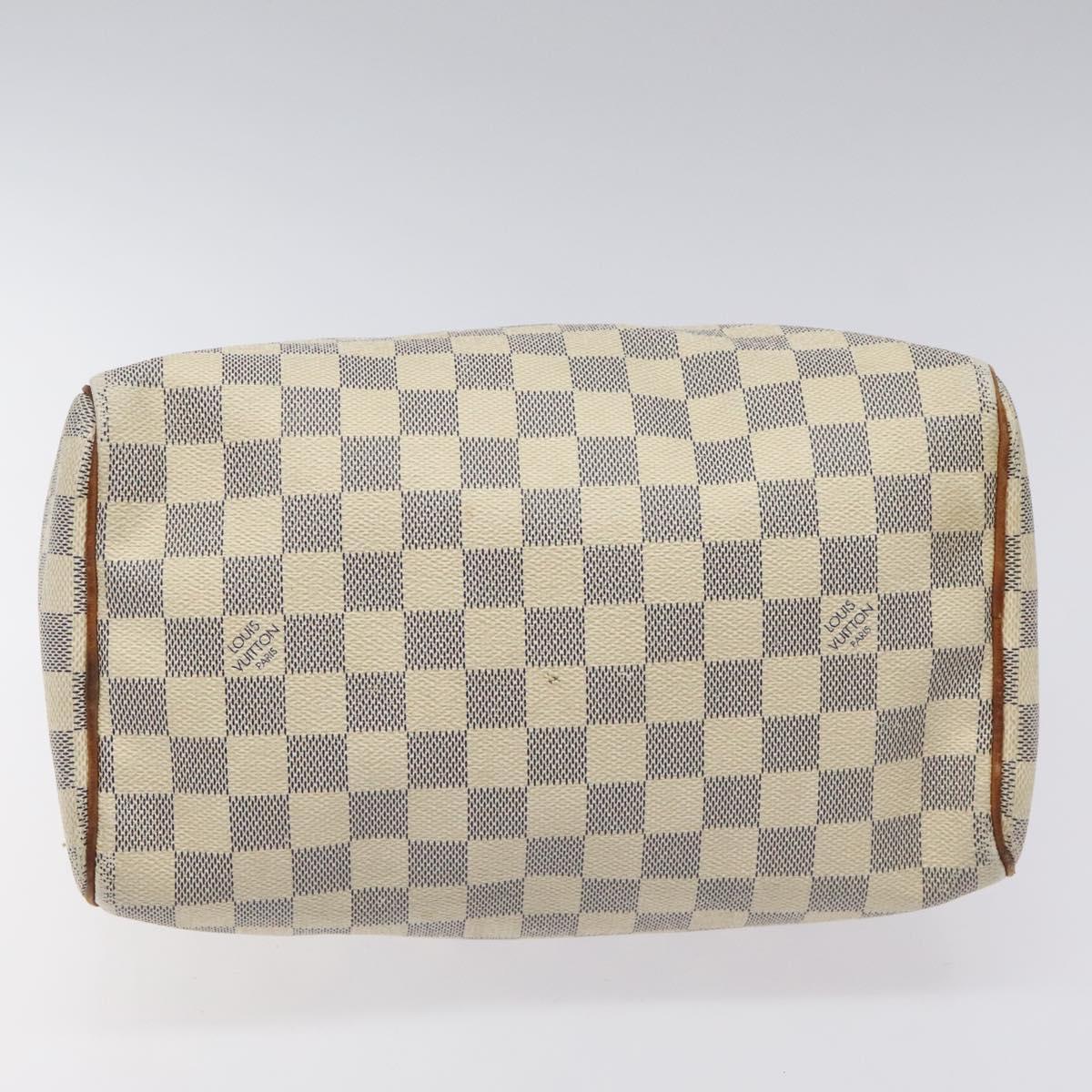 Louis Vuitton Speedy 25 Beige Canvas Handbag (Pre-Owned)