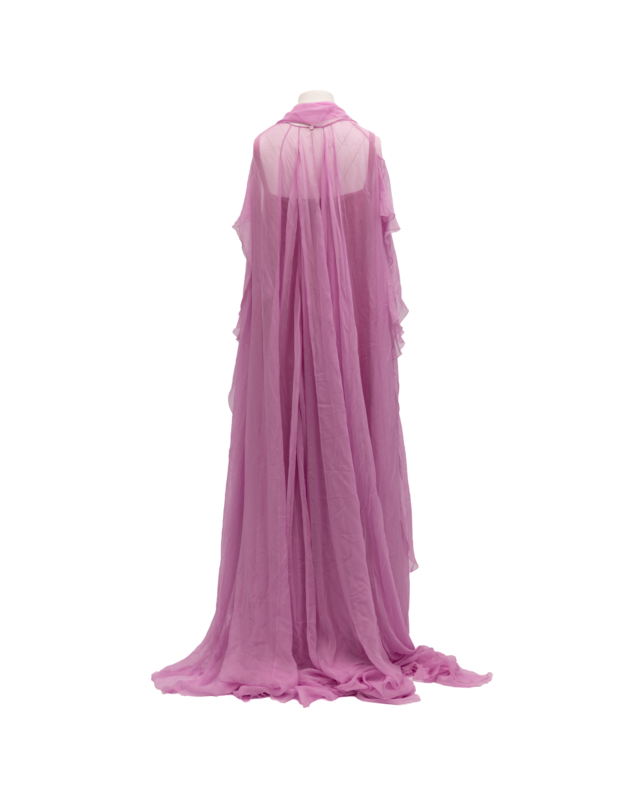 Valentino Garavani Pink Sleeveless Maxi Women's Dress