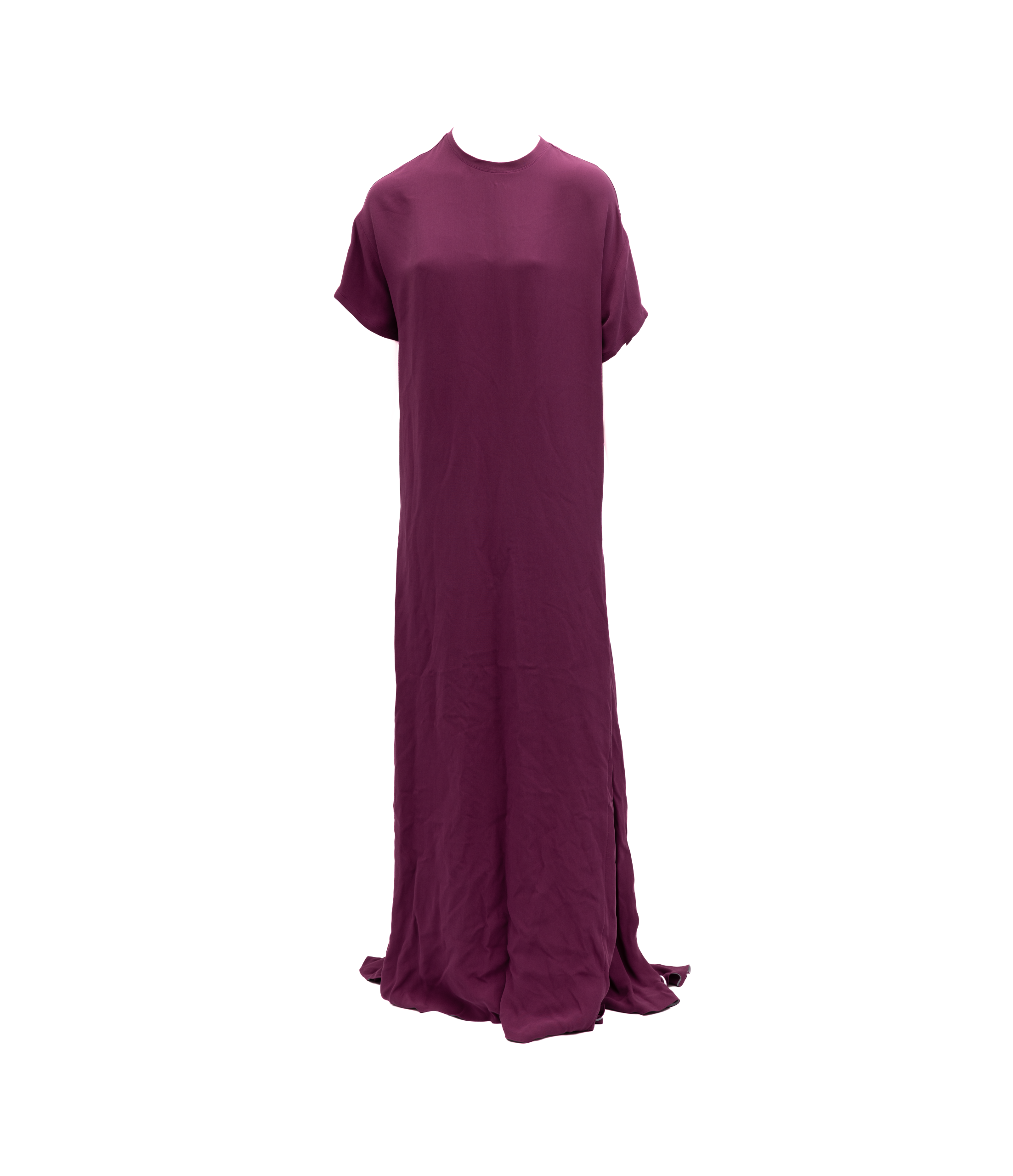 Valentino Garavani Burgundy Maxi Women's Dress