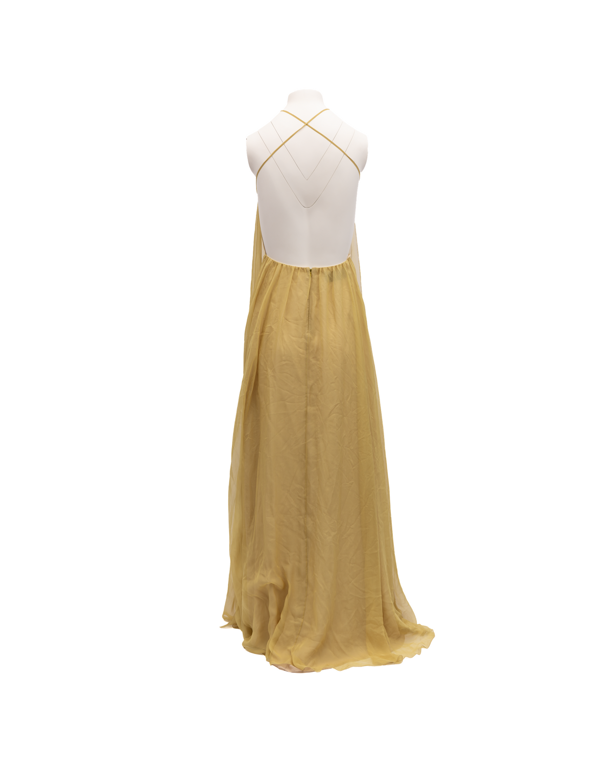 Valentino Garavani Flowy Open-Back Evening Women's Dress