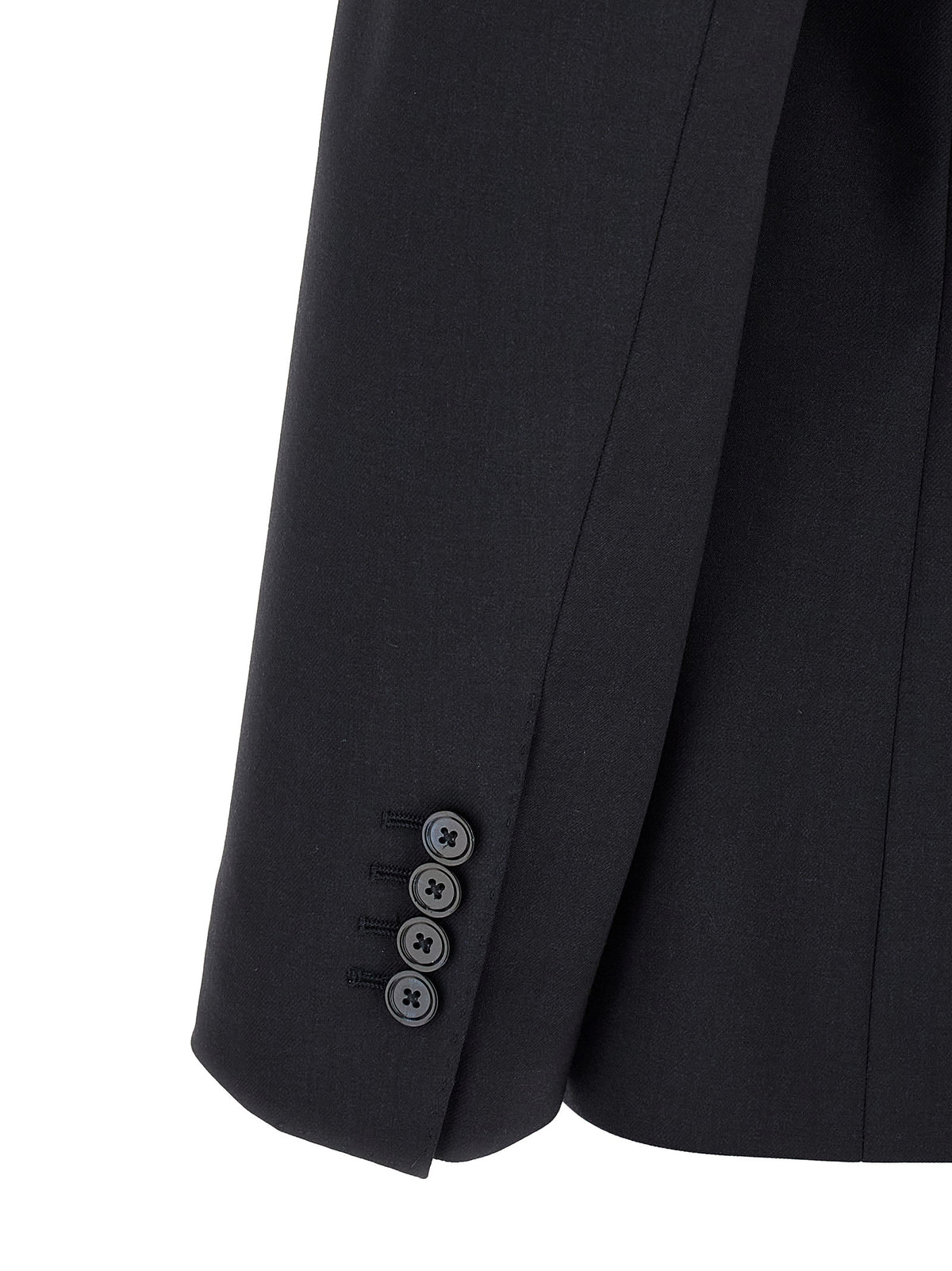 Dolce & Gabbana Blue Virgin Wool Two-Piece Men's Suit