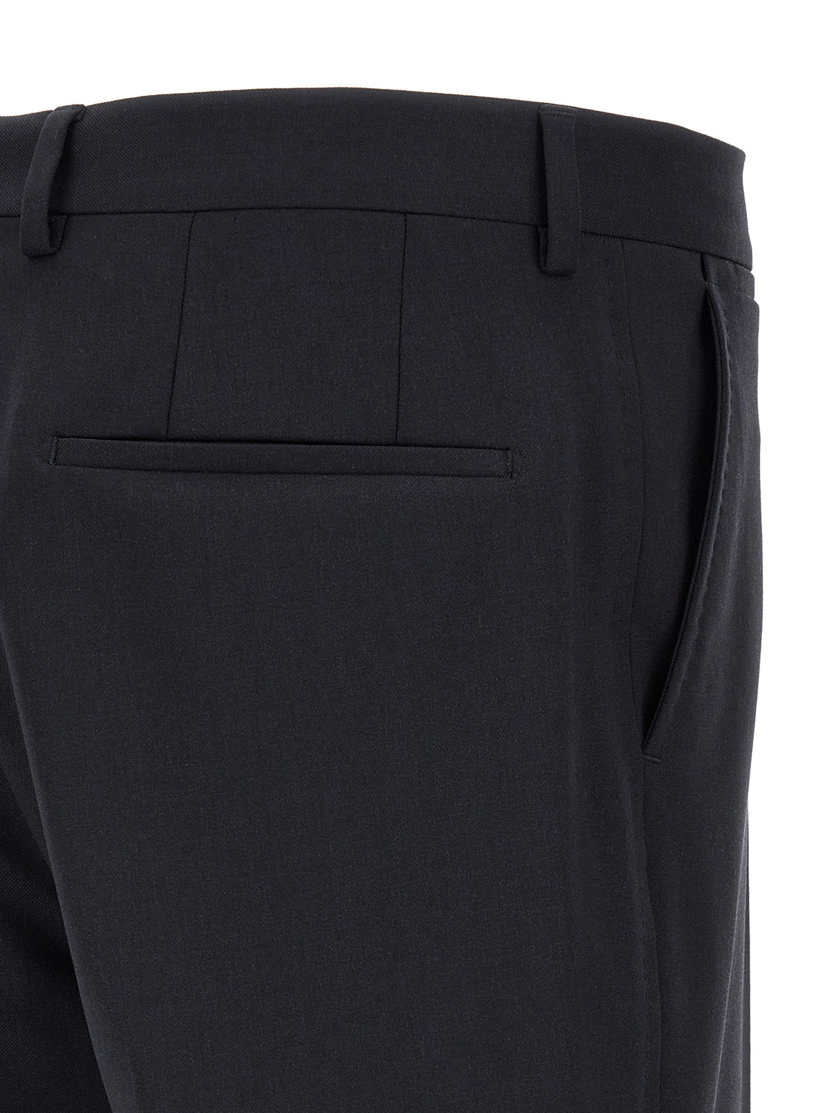 Dolce & Gabbana Blue Virgin Wool Two-Piece Men's Suit