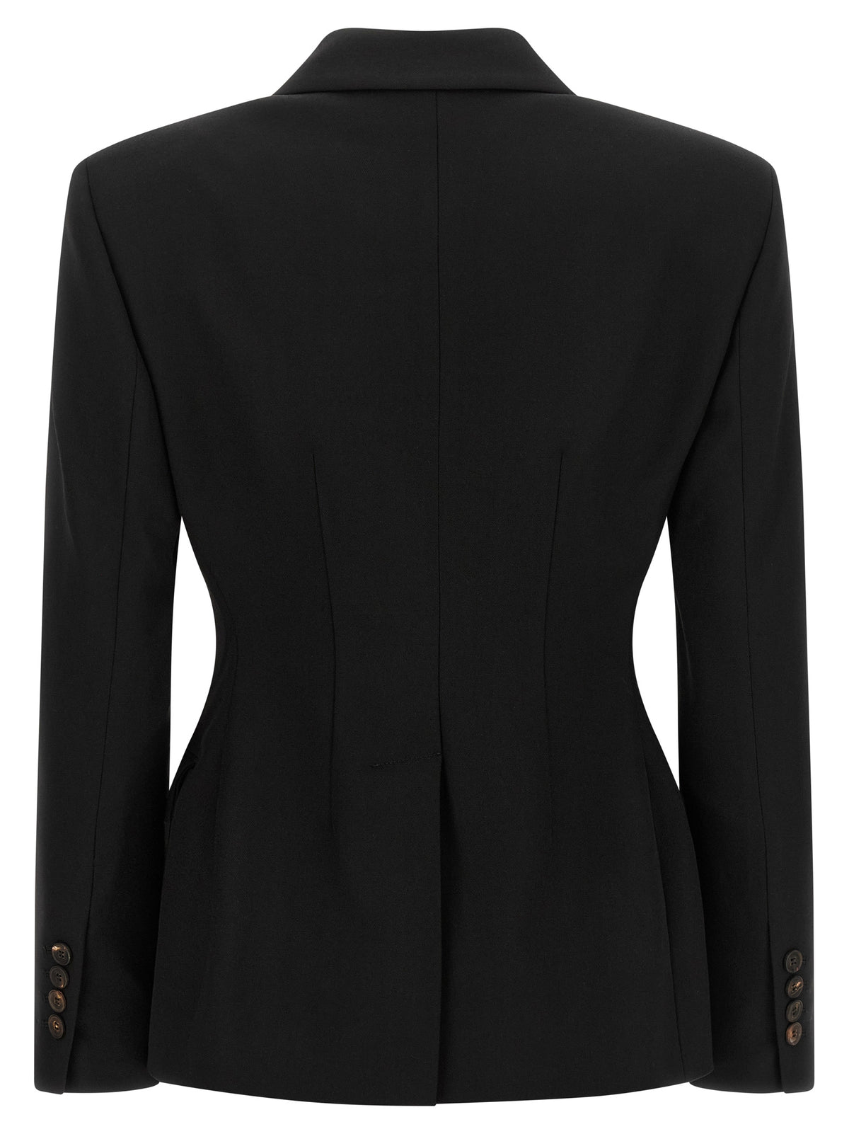 Brunello Cucinelli Black Virgin Wool Women's Blazer