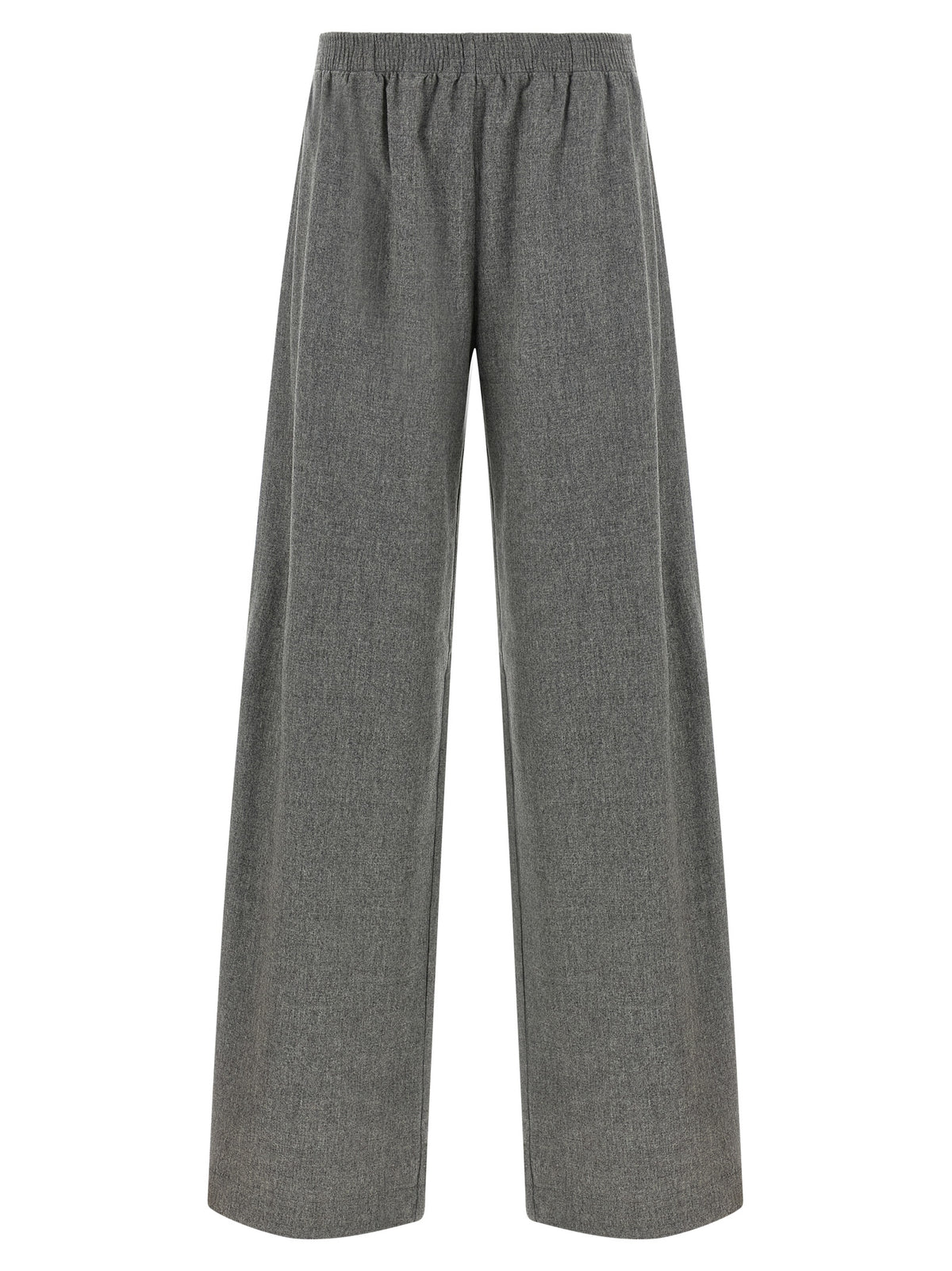 Fabiana Filippi Gray Virgin Wool Cargo Women's Pants