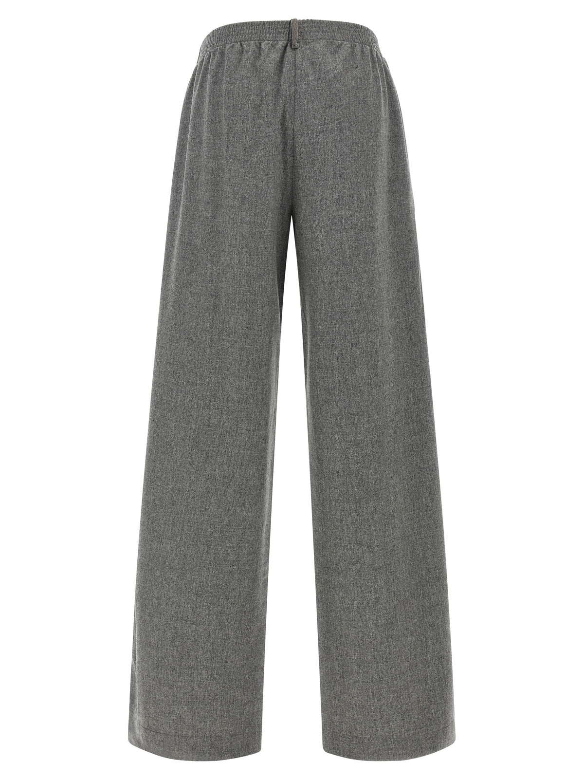 Fabiana Filippi Gray Virgin Wool Cargo Women's Pants