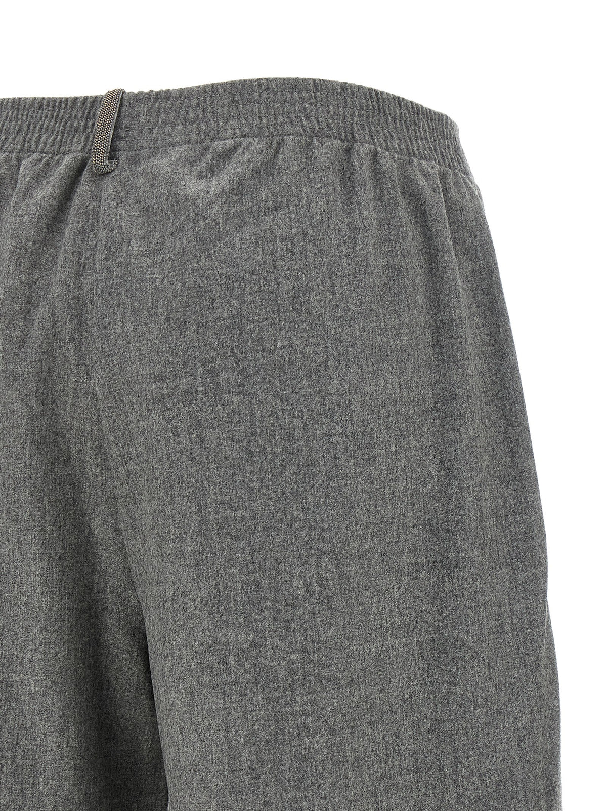 Fabiana Filippi Gray Virgin Wool Cargo Women's Pants