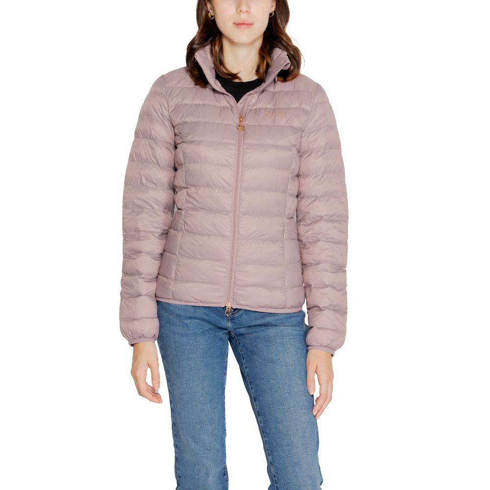 EA7 Emporio Armani Purple Polyamide Shell Women's Jacket