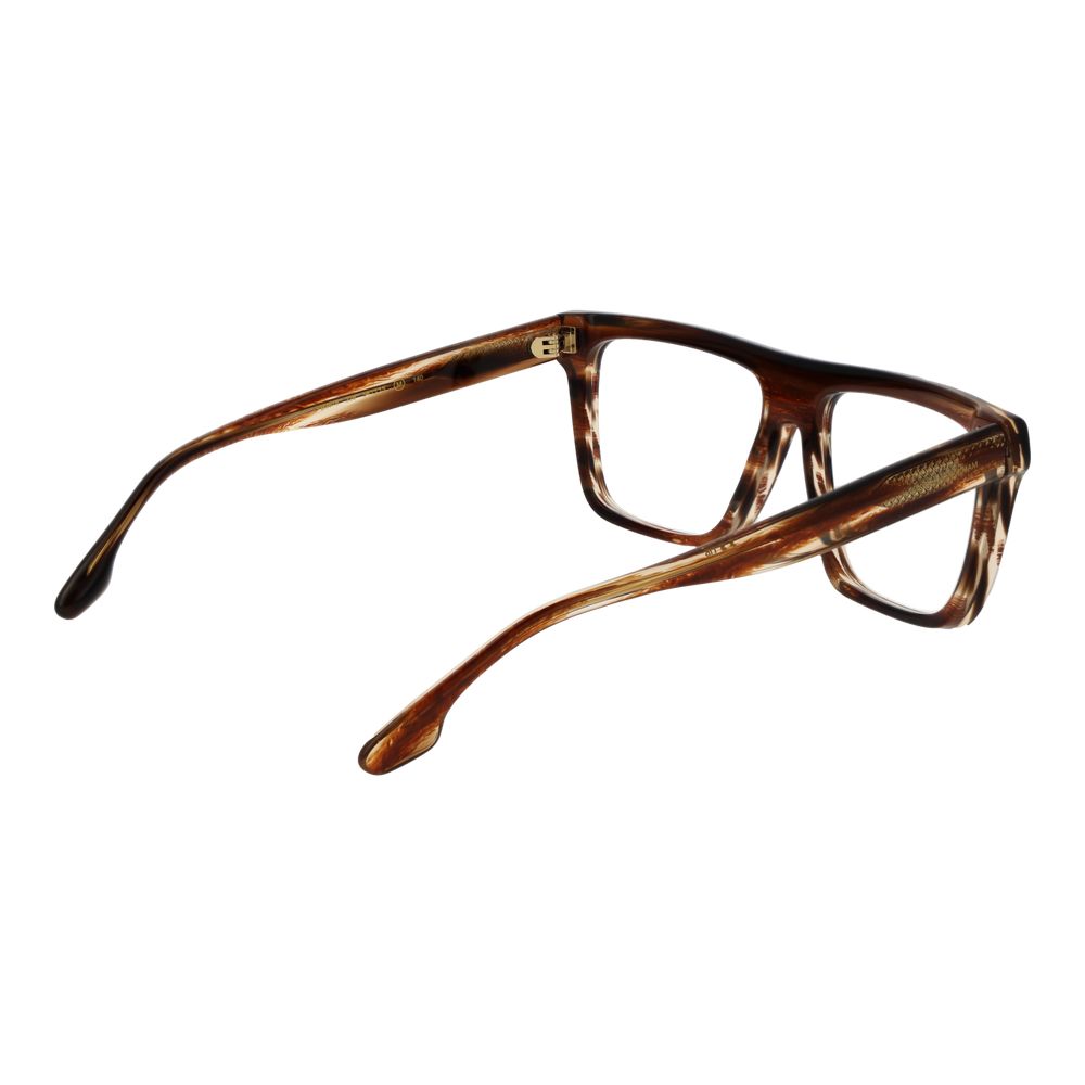 Victoria Beckham Brown Acetate Glasses Women's (Frames)
