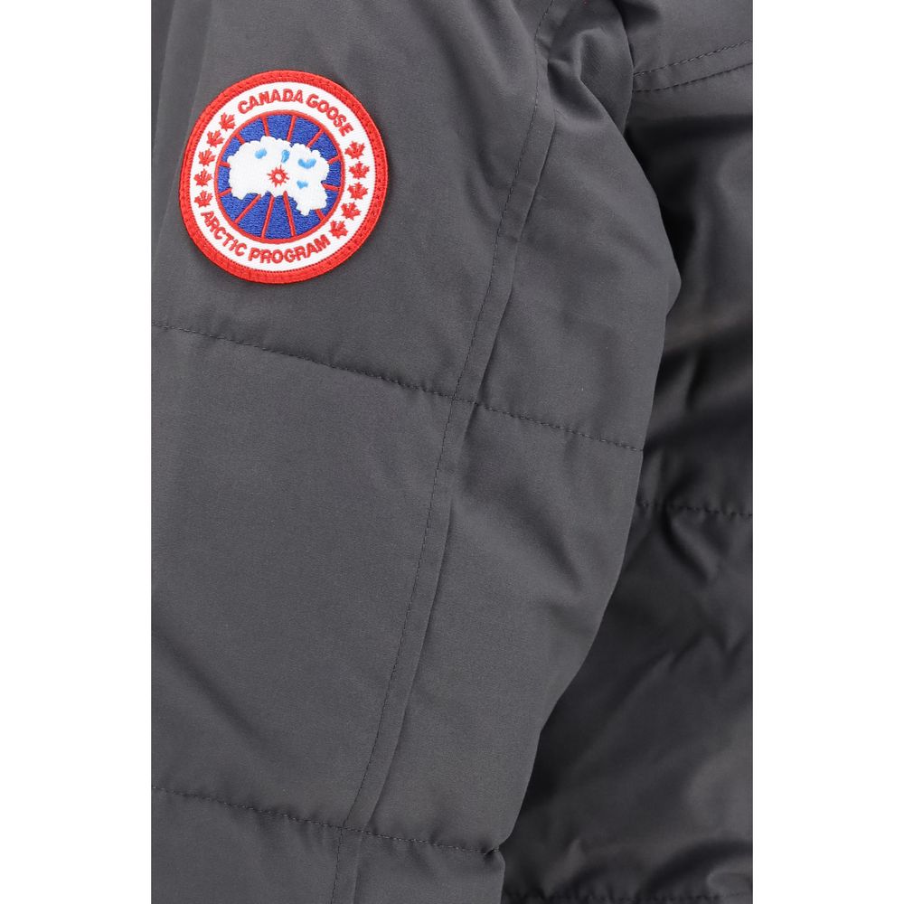 Canada Goose Gray Cotton Men's Parka