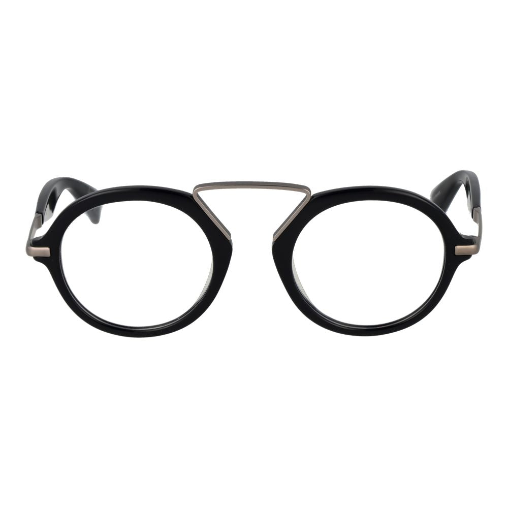 Yohji Yamamoto Black Plastic Glasses Men's (Frames)