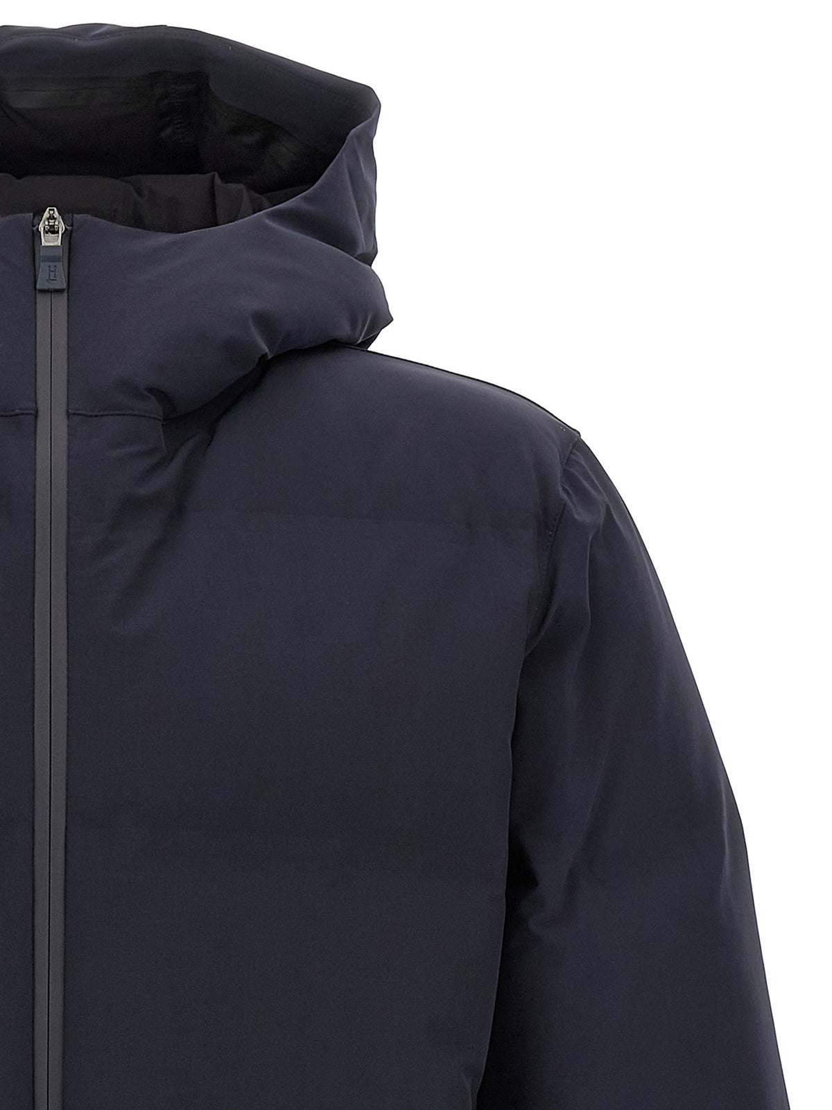 Herno Blue Polyamide Full-Length Men's Jacket