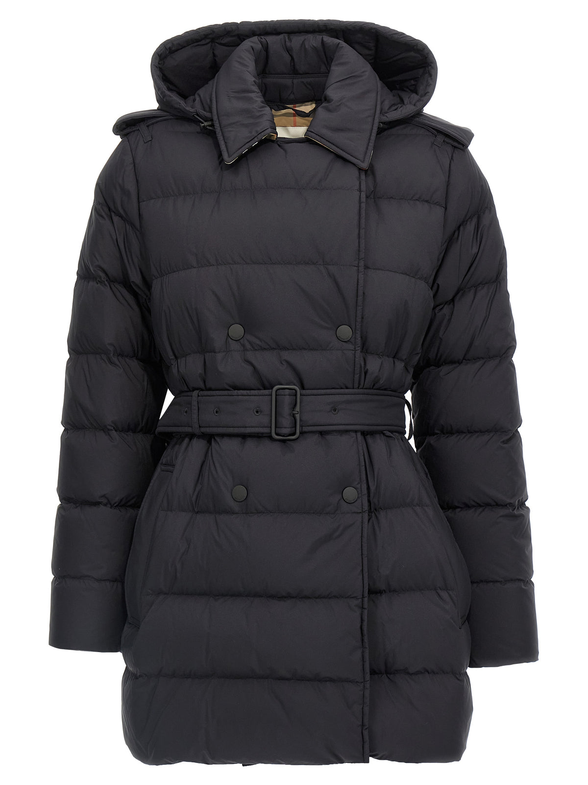 Burberry Black Polyamide Women's Coat